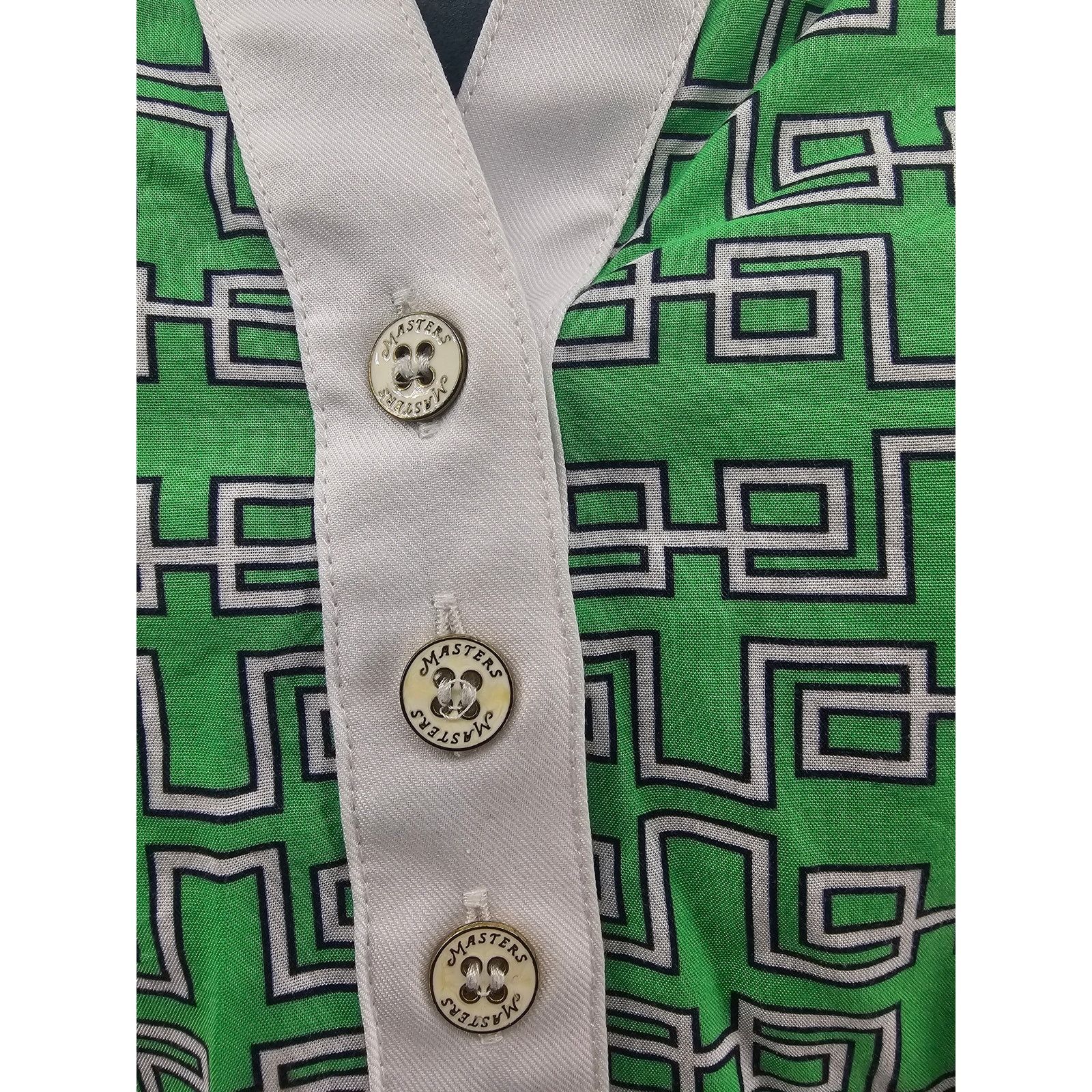 Peter Millar Masters Peter Millar Grass Green Geometric Golf Tunic Top M Size M / US 6-8 / IT 42-44 - 4 Thumbnail