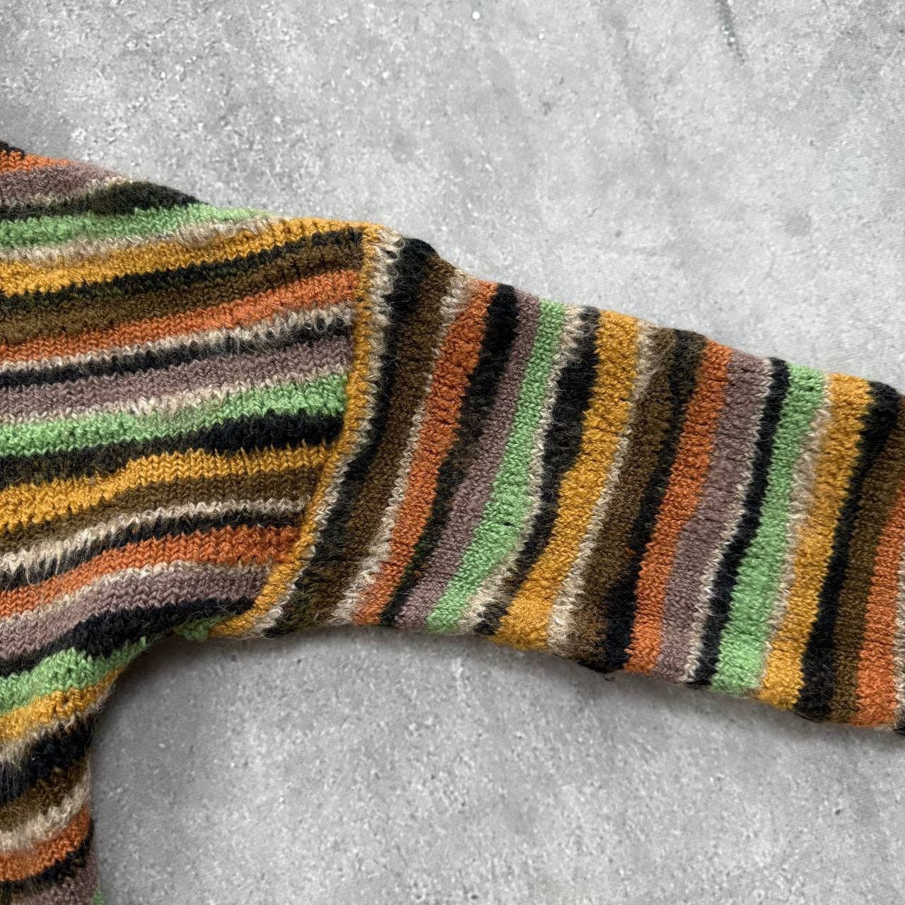 Missoni Missoni Sport Wool Blend Striped Turtleneck Knit Pullover 44 Size M / US 6-8 / IT 42-44 - 16 Thumbnail