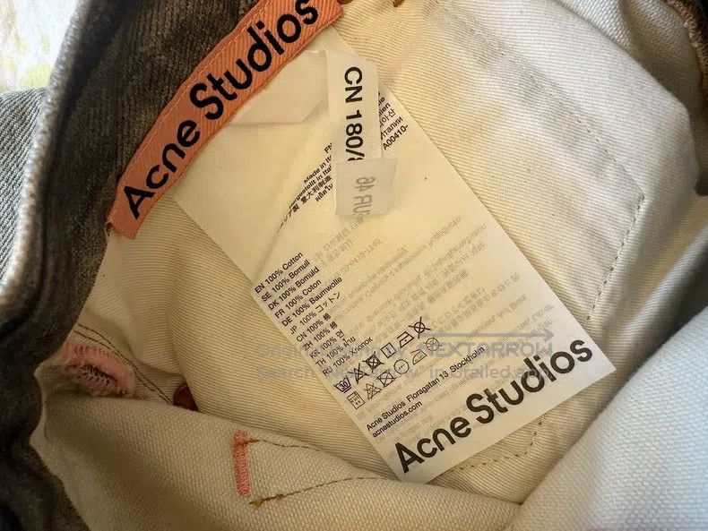 Acne Studios Acne Studios Splatter-Painted Denim Pants Size US 30 / EU 46 - 3 Thumbnail