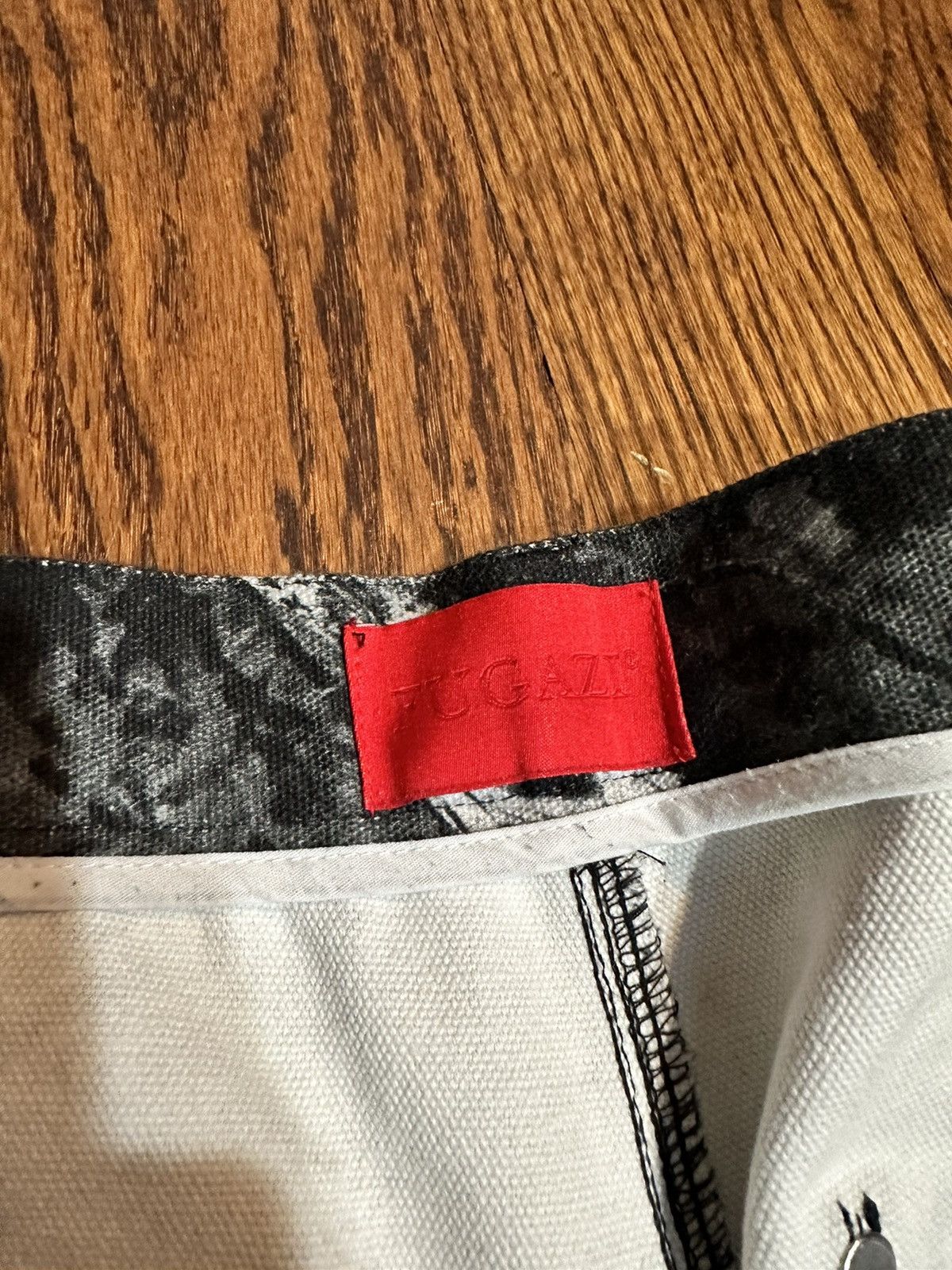 Fugazi Fugazi Double Knee Black Camo Size US 33 - 4 Thumbnail