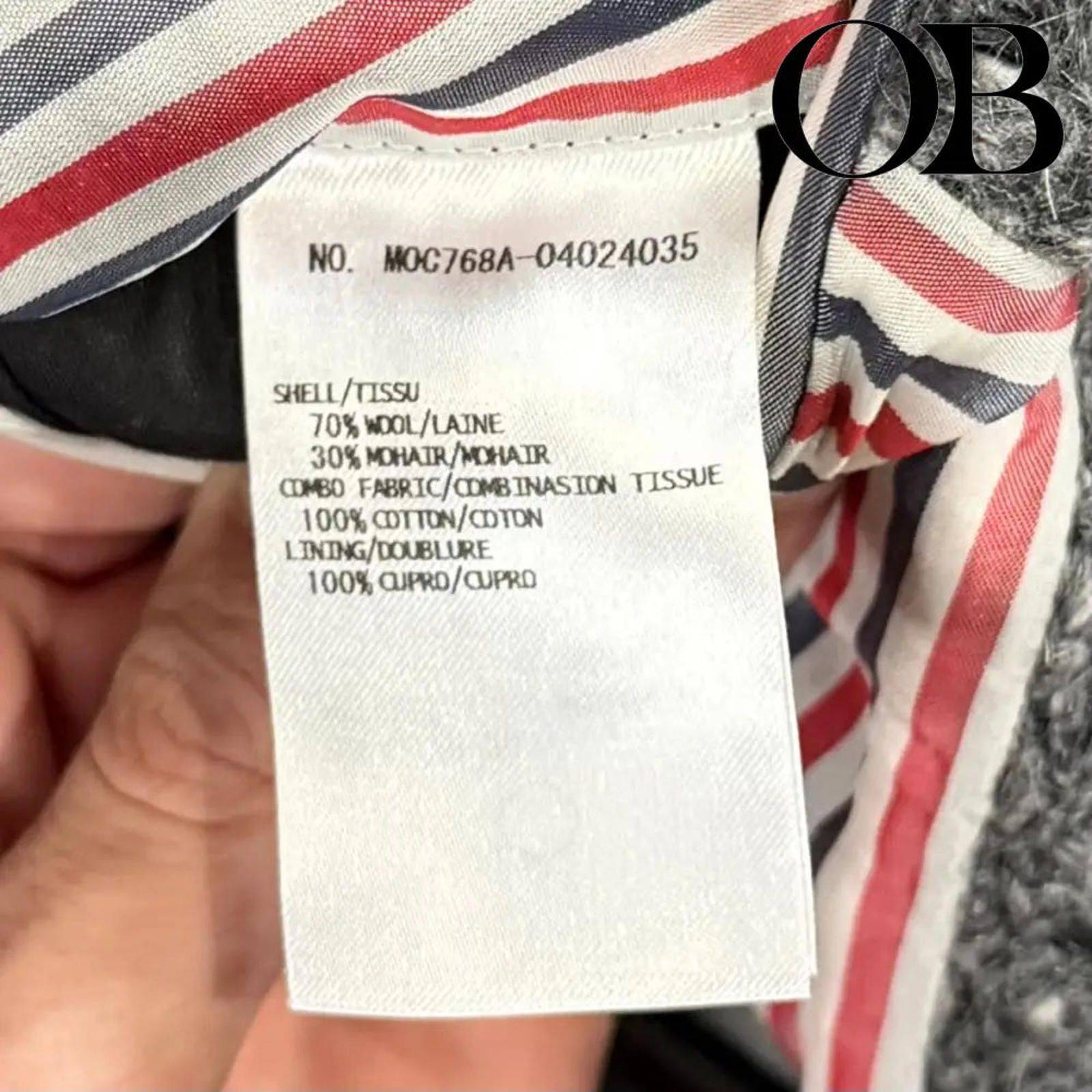 Thom Browne Thom Browne Cable Knit Pea Coat Size US M / EU 48-50 / 2 - 7 Thumbnail