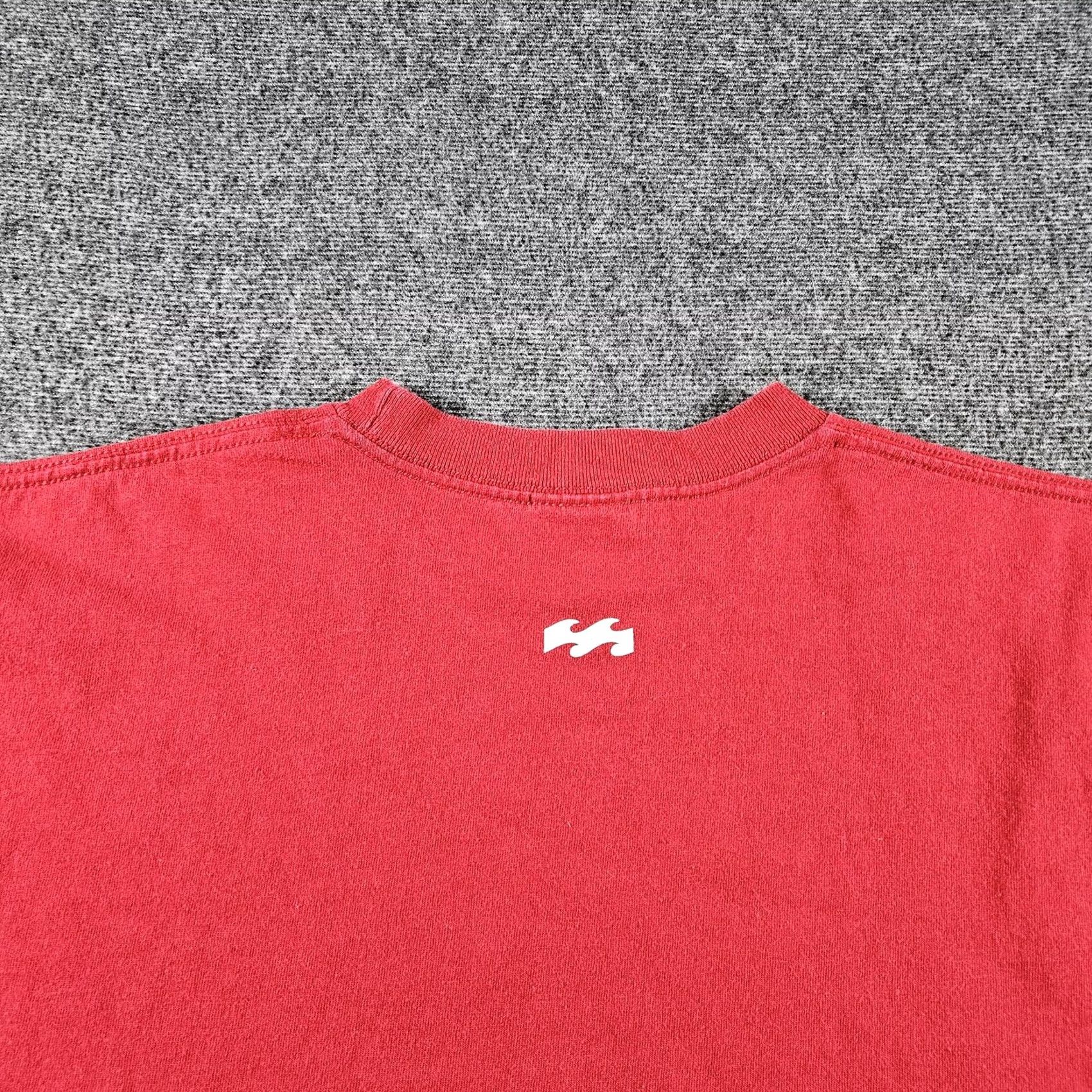 Billabong Billabong Shirt Mens L Red Logo Graphic Surf Skate Beach Tee Crewneck Cotton Size US L / EU 52-54 / 3 - 7 Thumbnail
