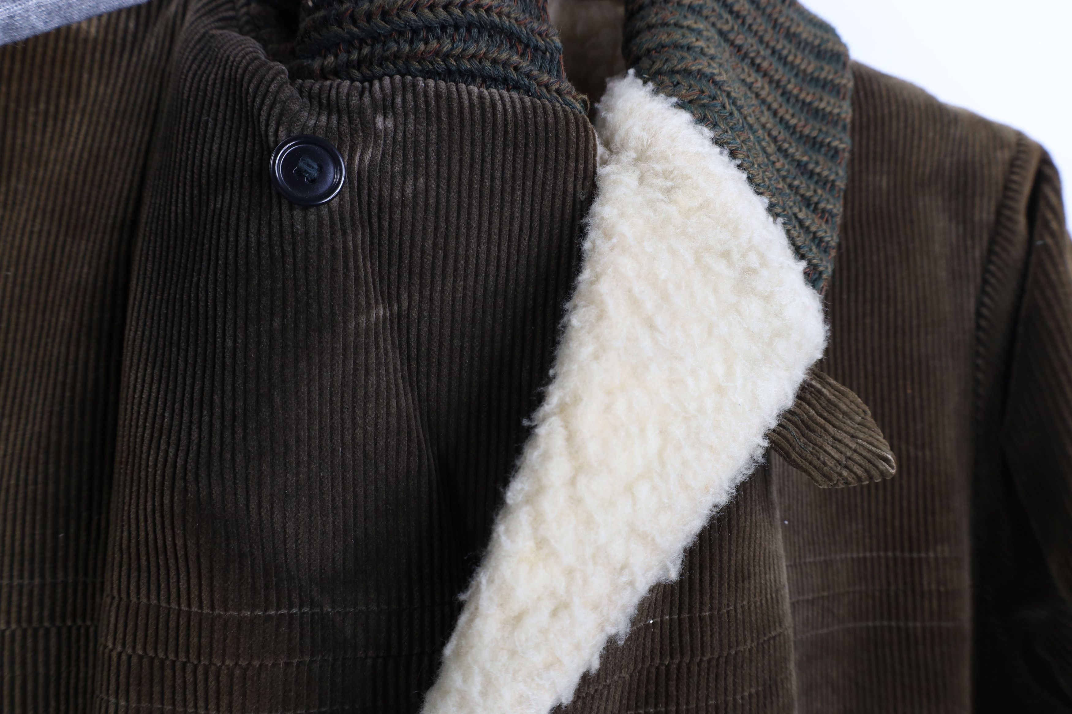 Vintage Vintage 50s 60s Streetwear Wool Lined Corduroy Jacket USA Size US L / EU 52-54 / 3 - 4 Thumbnail