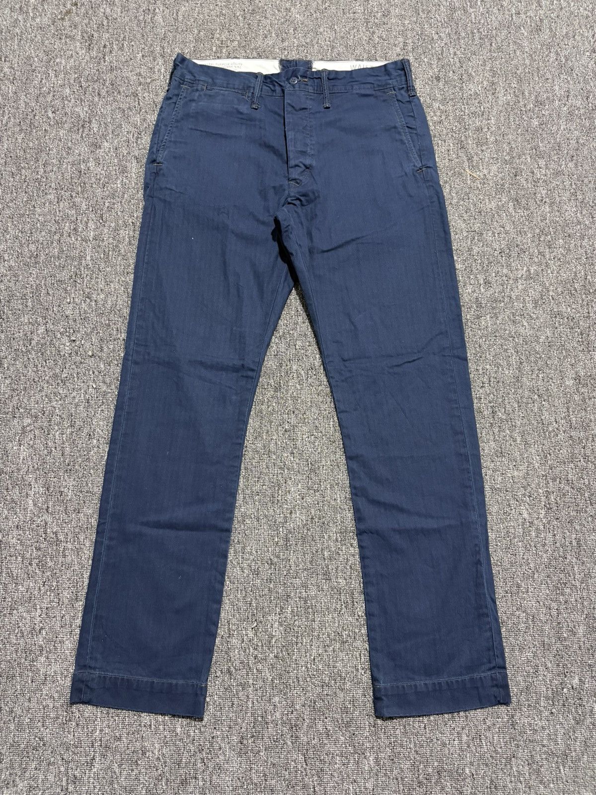 RRL Ralph Lauren Double RL, RRL Herringbone twill field millitary pant Size US 31 - 1 Thumbnail
