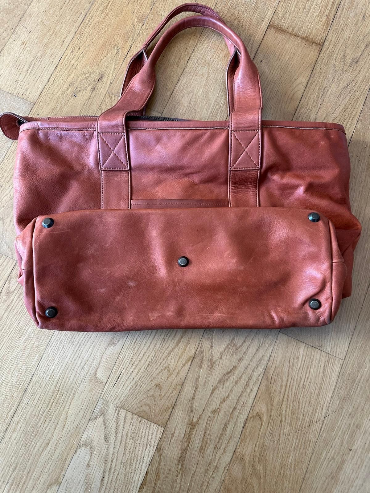 Japanese Brand Moto Leather Bag Size ONE SIZE - 3 Thumbnail