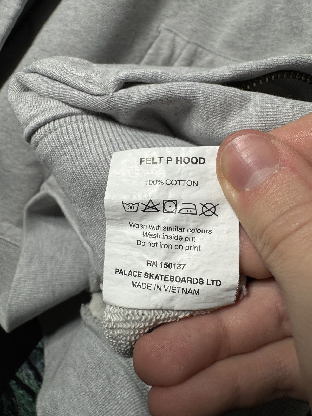 Palace Palace Felt P Hoodie Size US XL / EU 56 / 4 - 8 Thumbnail
