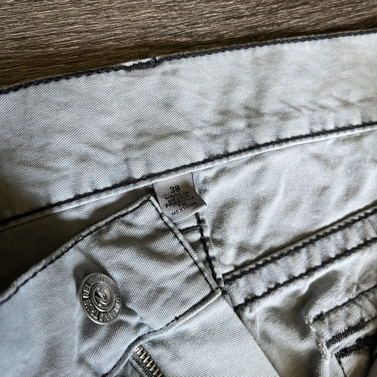 True Religion × Vintage Vintage 2000s True Religion Smoke Rising Straight Flap Pants Size US 38 / EU 54 - 11 Thumbnail