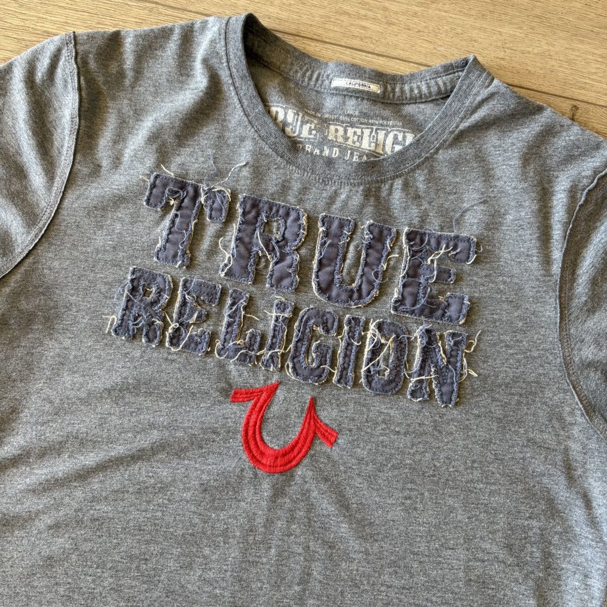 True Religion True Religion Patch Logo Graphic Print T-shirt Size US L / EU 52-54 / 3 - 1 Thumbnail
