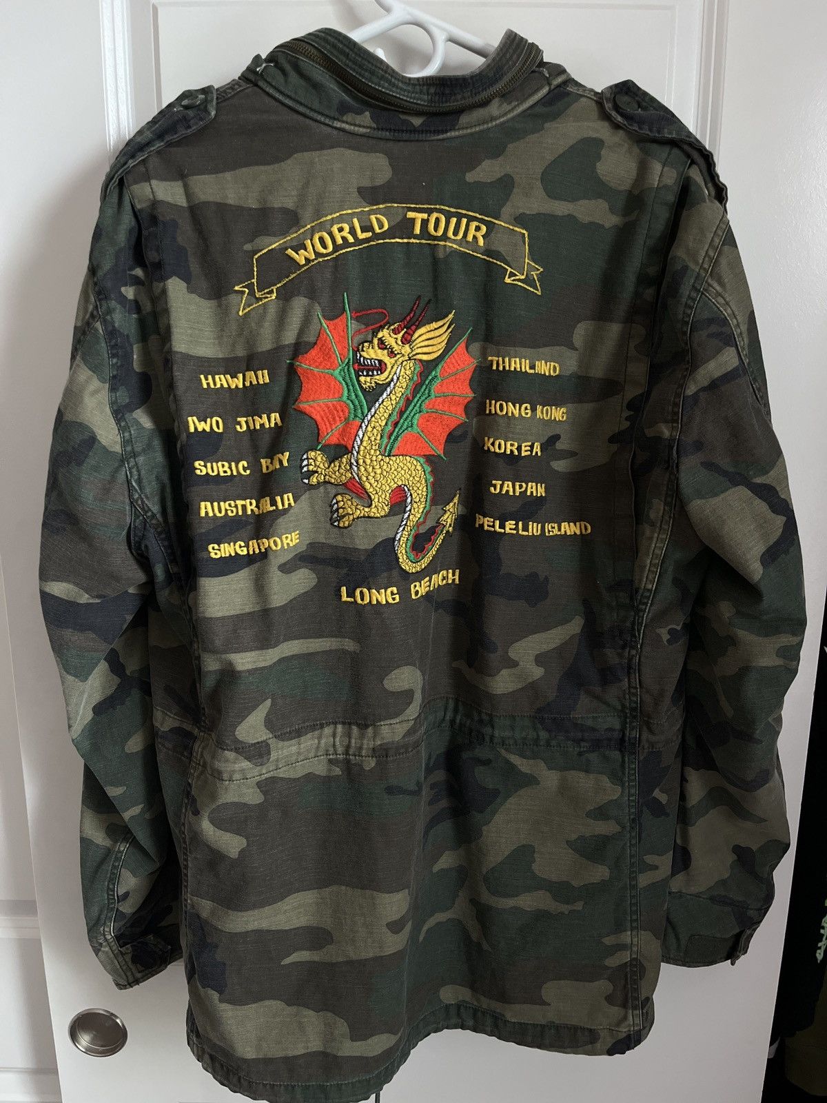 Alpha Industries Alpha Industries Green Camo Field Tour Jacket Dragon Size US XL / EU 56 / 4 - 1 Thumbnail