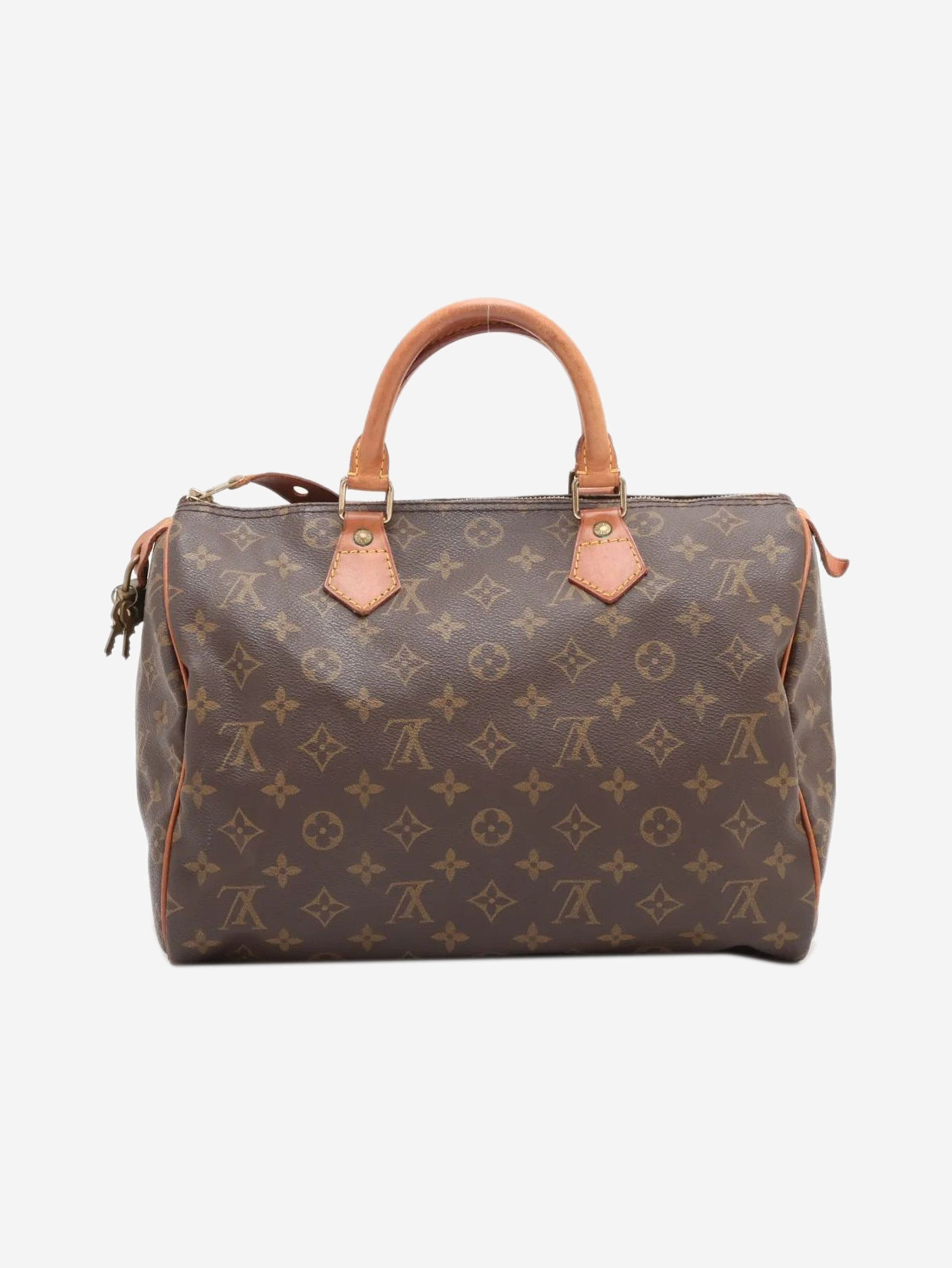 Louis Vuitton Brown vintage 1992 Monogram Speedy 30 bag Size ONE SIZE - 1 Thumbnail