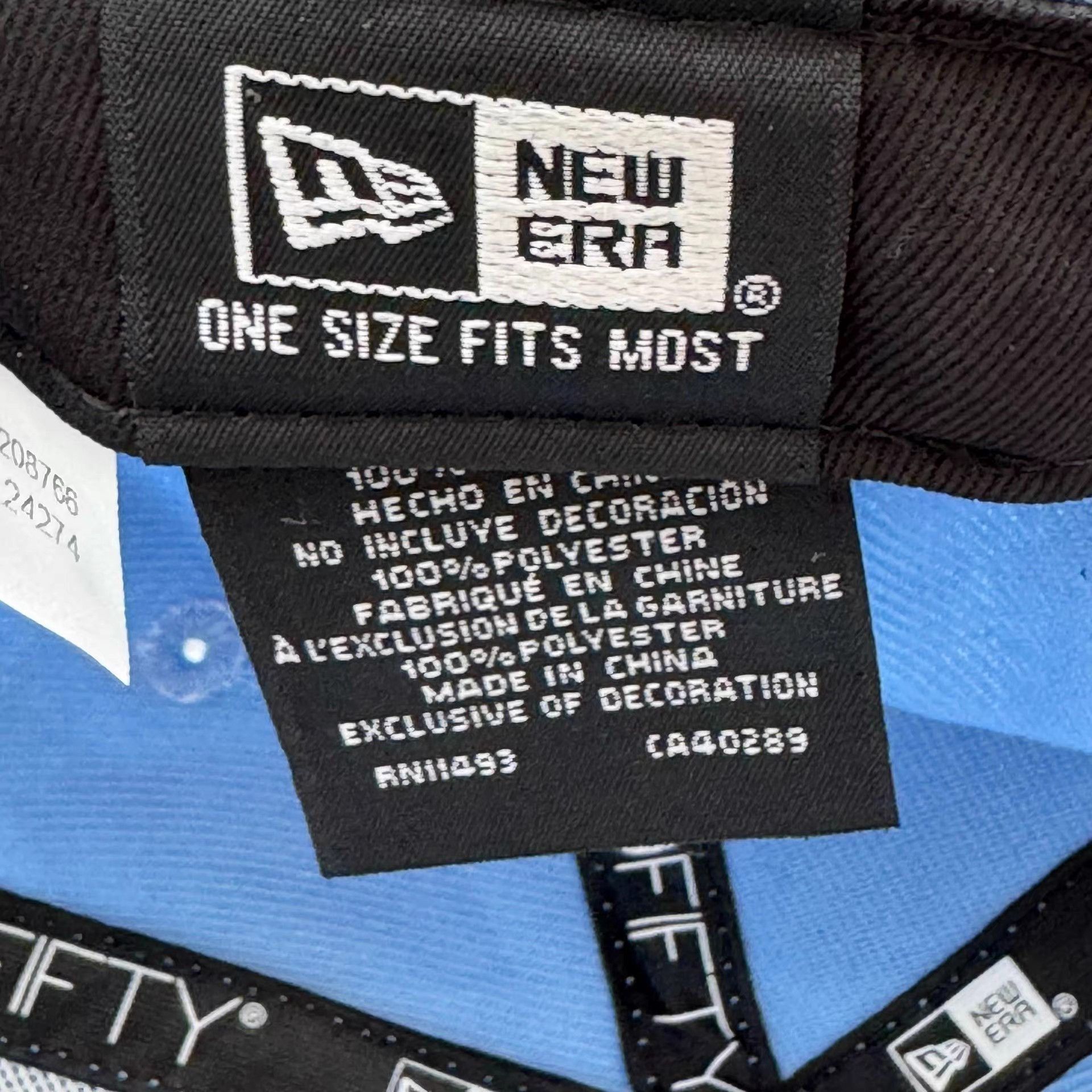 New Era New Era Baseball Cap Flat Brim Cap。 Q5 Size ONE SIZE - 2 Thumbnail