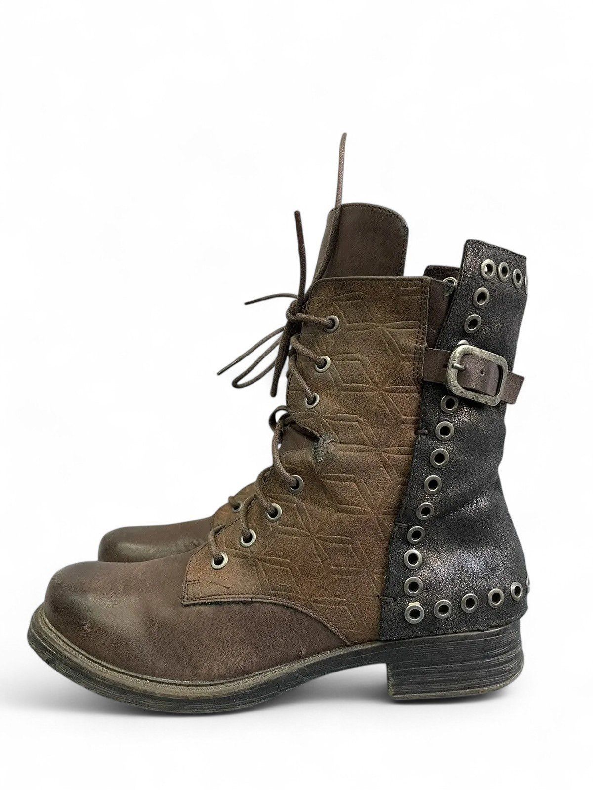 A.S.98 A.S. 98 style leather quilted lace-up boots style japanese Size US 7.5 / EU 40-41 - 1 Thumbnail