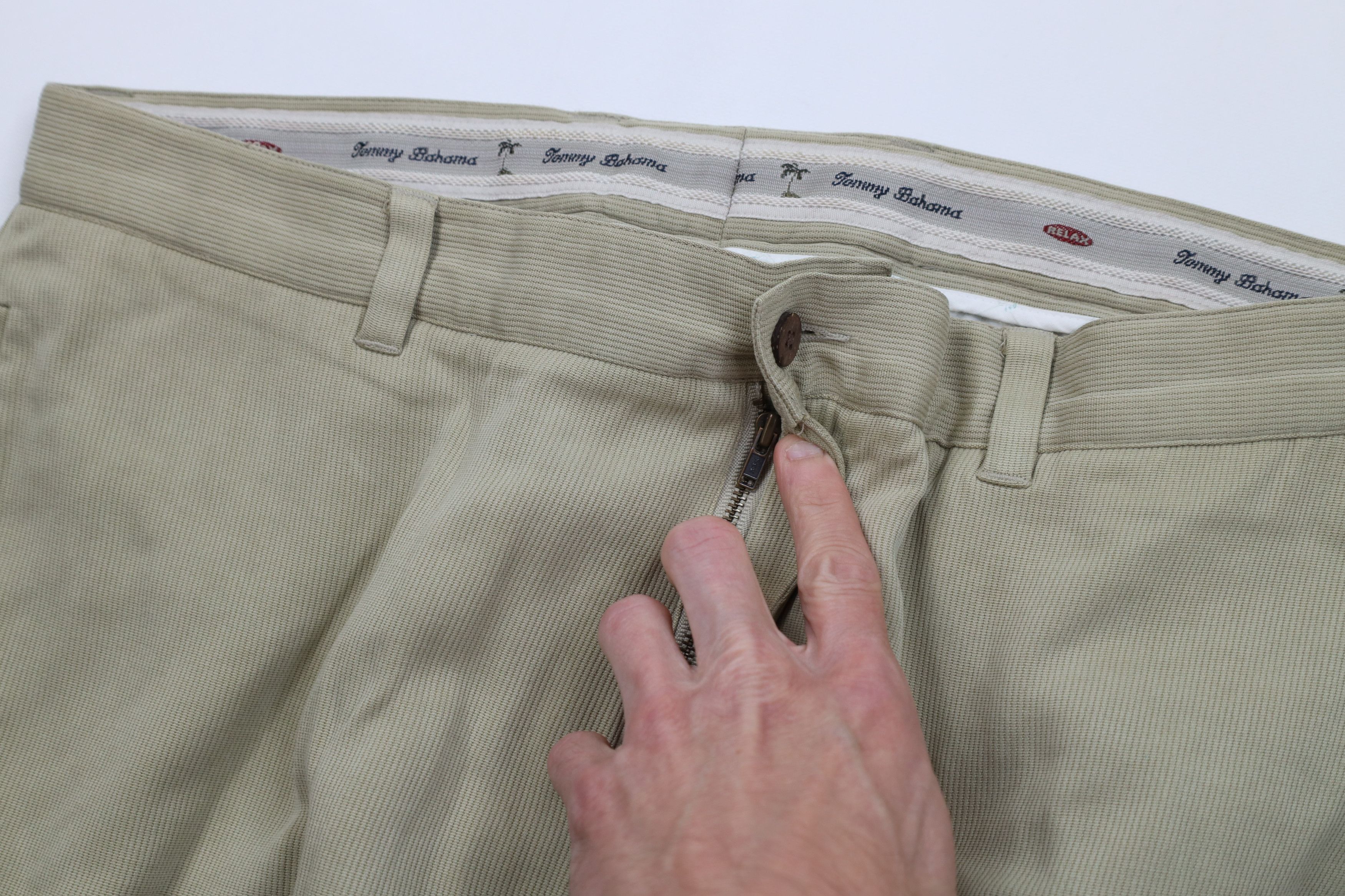 Tommy Bahama Vintage 90s Tommy Bahama Relax Blend Wide Leg Cargo Pants Size US 36 / EU 52 - 7 Thumbnail