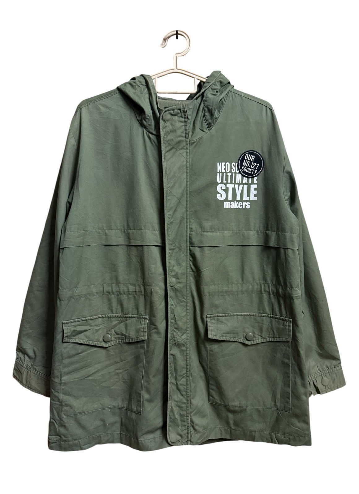 Japanese Brand SOCIETY 15 Parka Jacket Size US L / EU 52-54 / 3 - 1 Thumbnail