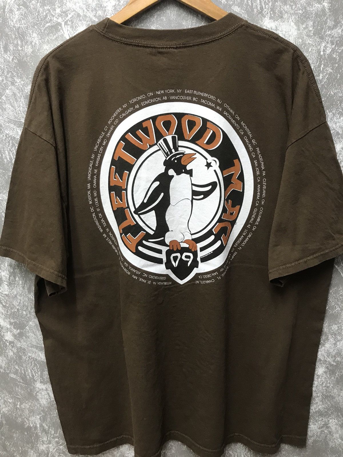 Band Tees × Vintage Vintage Fleetwood Mac Stevie Nicks Tour Tee Size US XXL / EU 58 / 5 - 2 Thumbnail