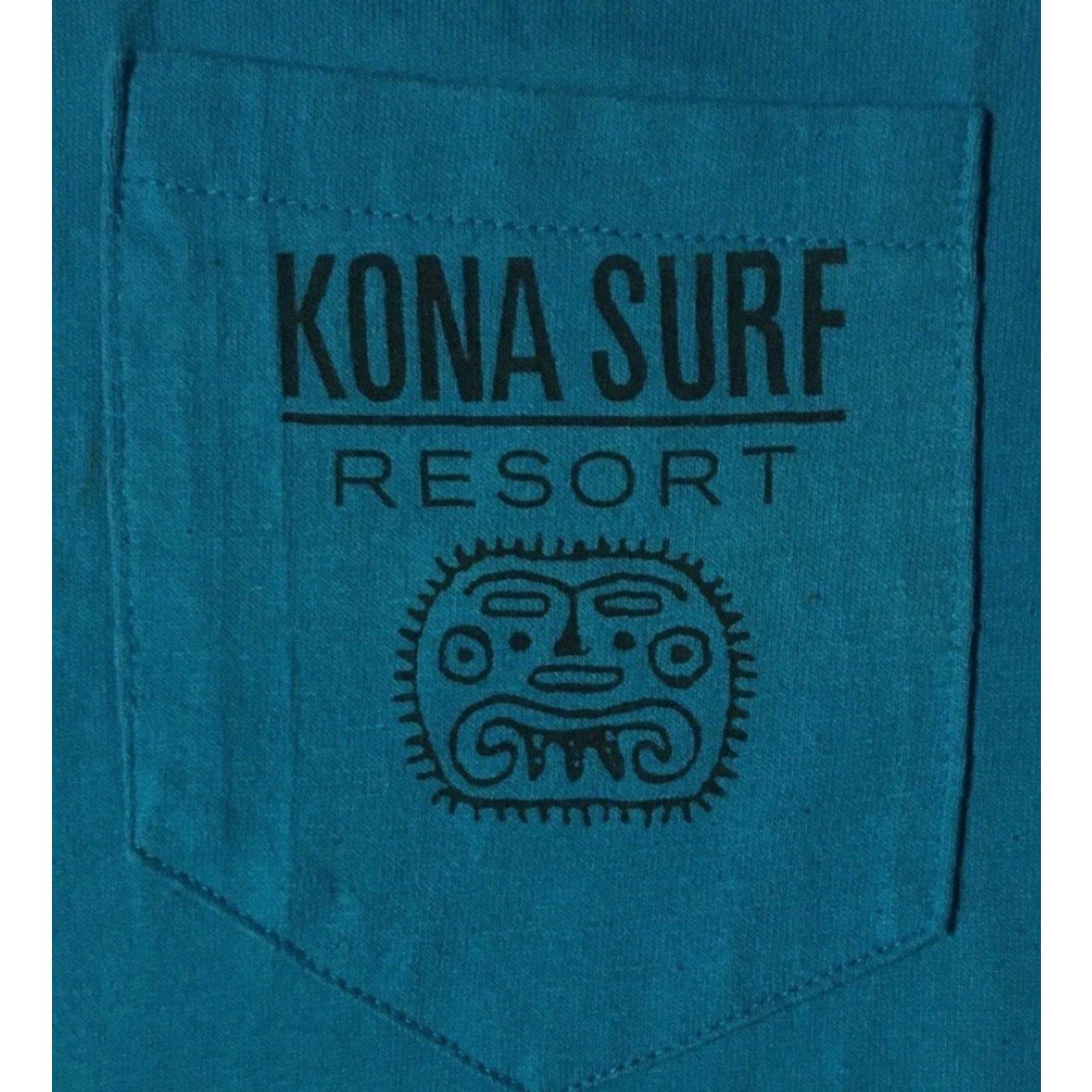 Quiksilver VINTAGE Kona Surf Resort M T-Shirt Blue 80s 90s Grunge Surf Skate Ocean Beach USA USA OP Quiksilver Pollution? Size US M / EU 48-50 / 2 - 4 Thumbnail