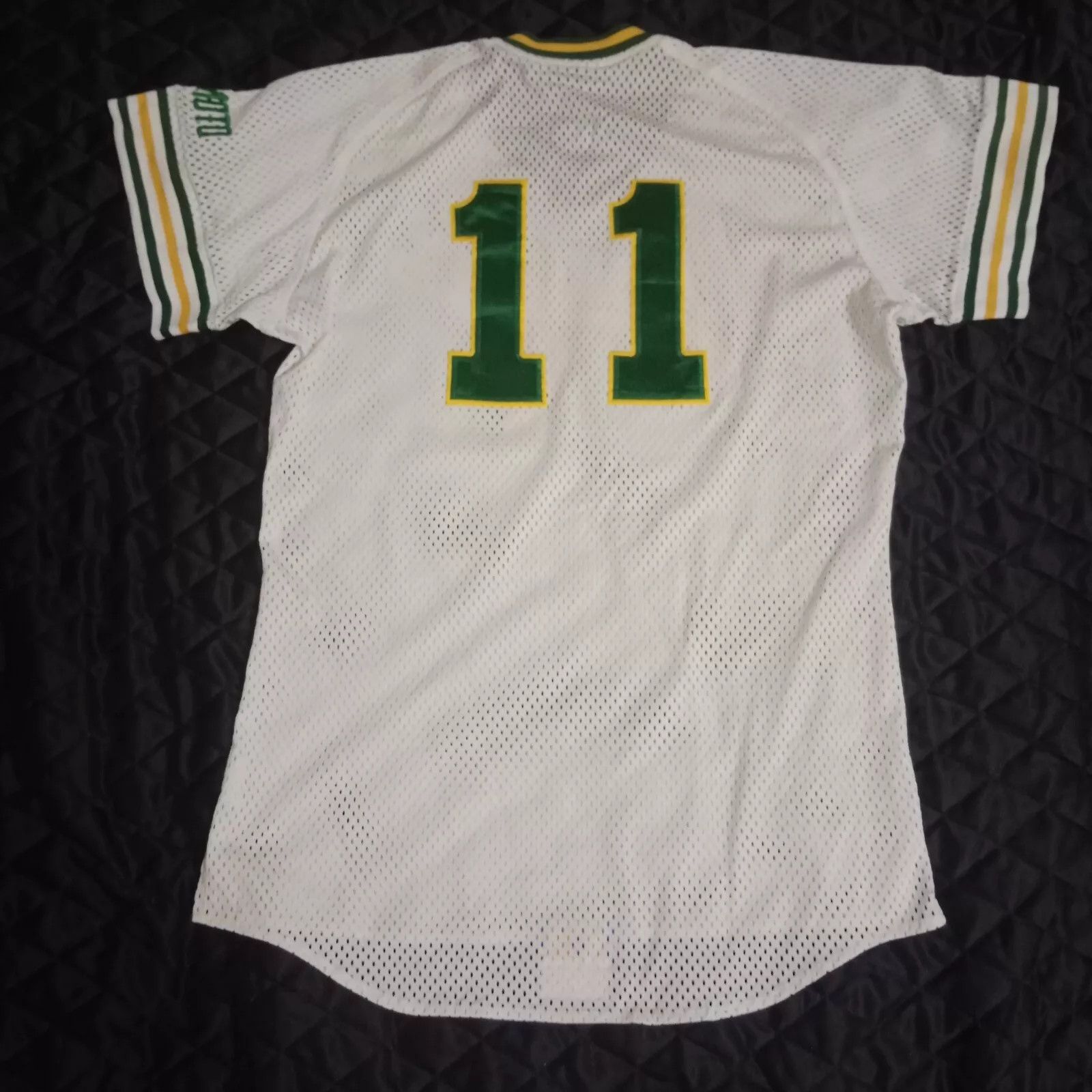 Japanese Brand × MLB Mitsubishi Denki B-Team Game Used Japanese Baseball Jersey Size US L / EU 52-54 / 3 - 5 Thumbnail