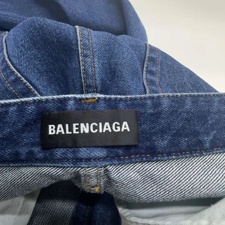Balenciaga Balenciaga Balenciaga Blue StraightLeg Jeans for Men -2507 Size US 28 / EU 44 - 6 Thumbnail