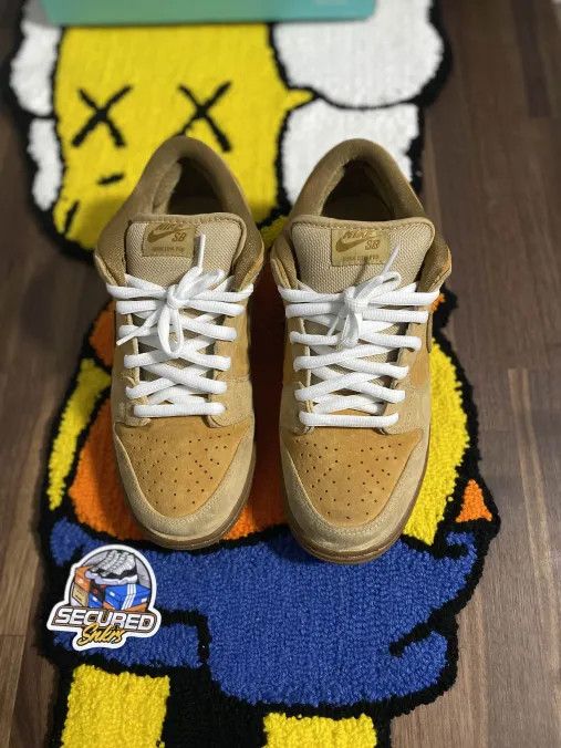 Nike Nike SB Dunk Low Wheat (2017) Size US 9.5 / EU 42-43 - 4 Thumbnail