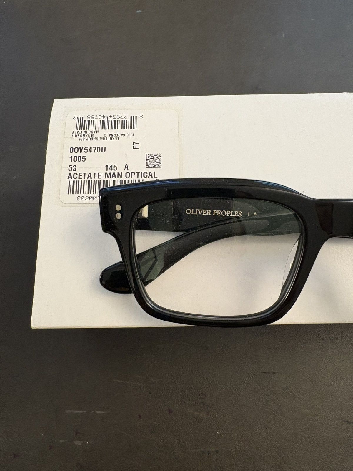 Oliver Peoples Oliver Peoples Hollins Optical Glasses 53mm Size ONE SIZE - 10 Thumbnail