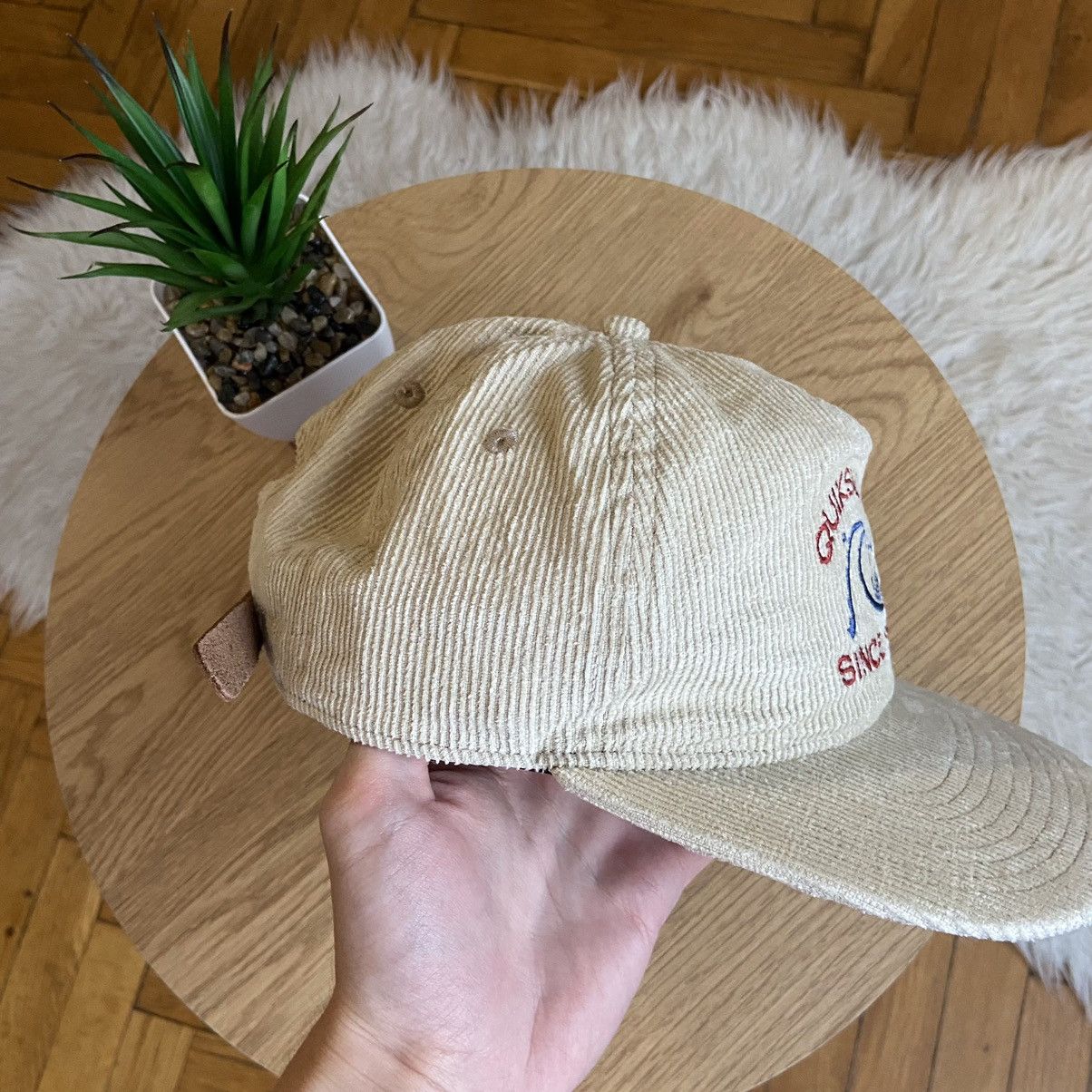 Quiksilver 📌 Quiksilver Corduroy Embroided Logo Cap Size ONE SIZE - 6 Thumbnail