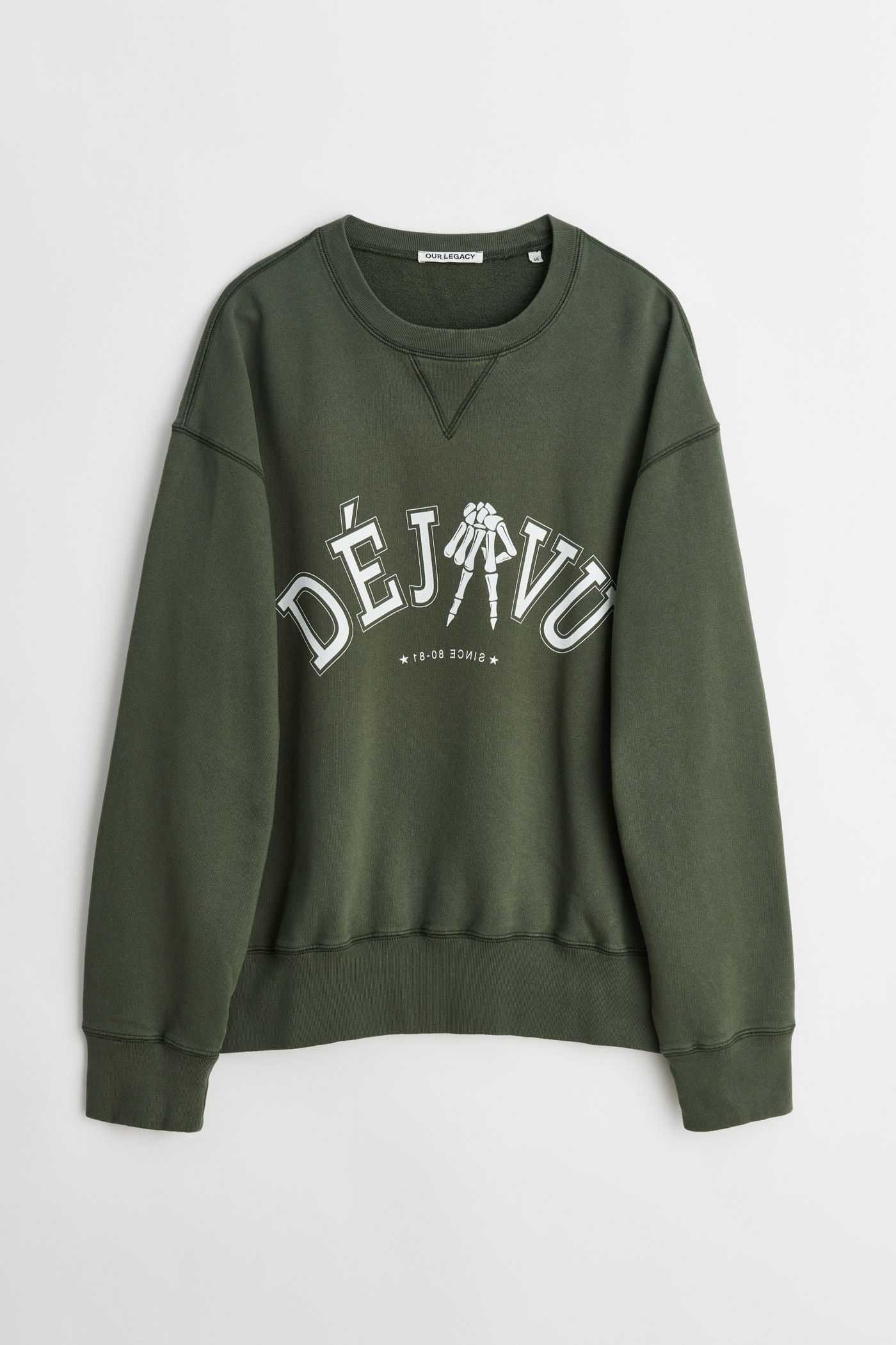 Our Legacy Our Legacy Deja Vu Base Crew Sweat Size 50 | Grailed