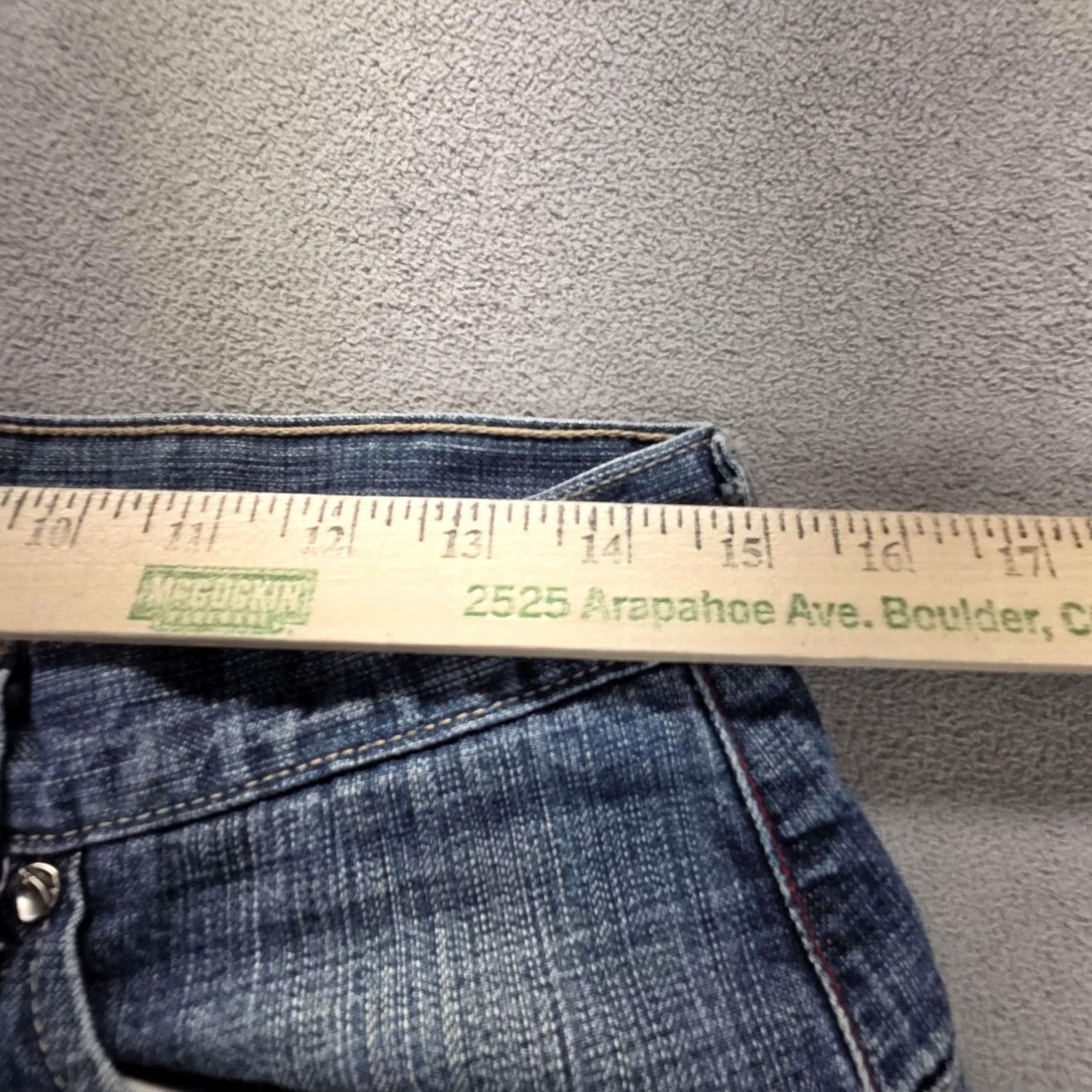 Levi's Levi'S Engineered Jeans Mens Blue Medium Wash Twisted Fits 29x28 Size US 29 - 3 Thumbnail