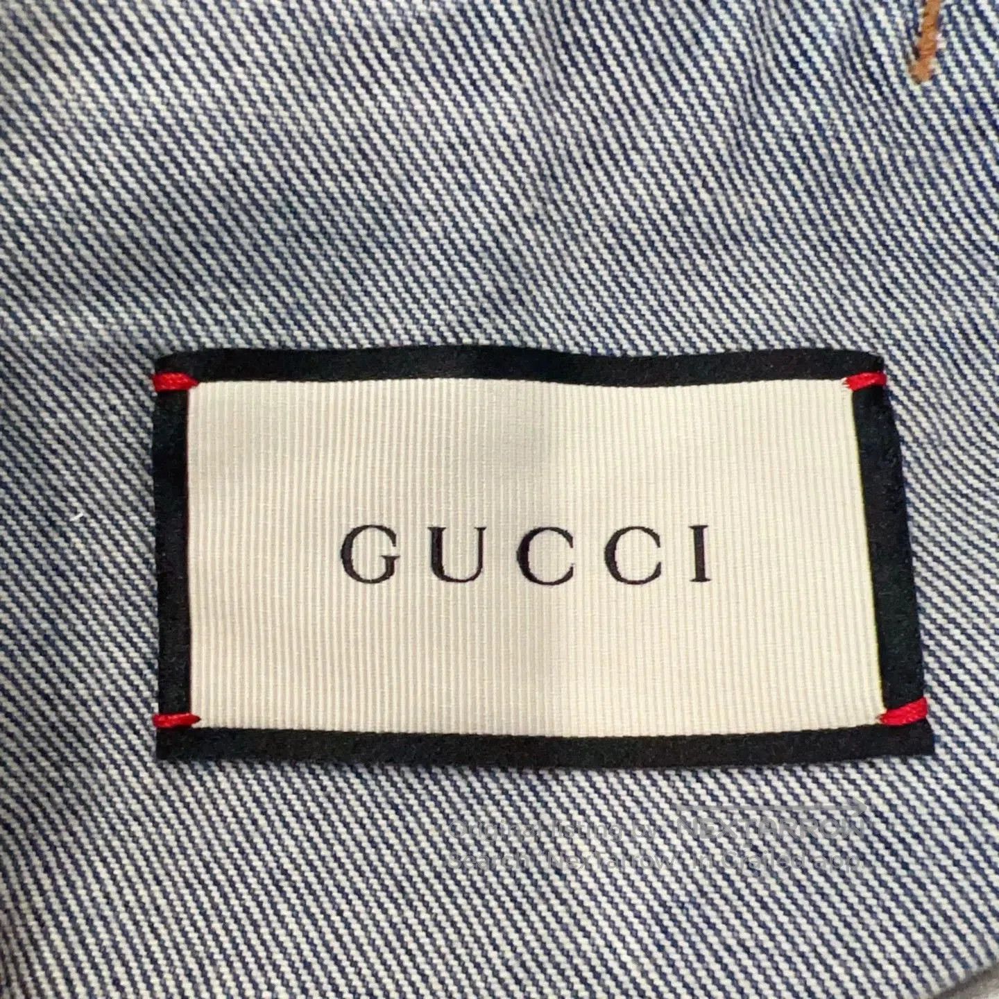 Gucci gucci denim jacket size 38 for sale. Size US M / EU 48-50 / 2 - 3 Thumbnail