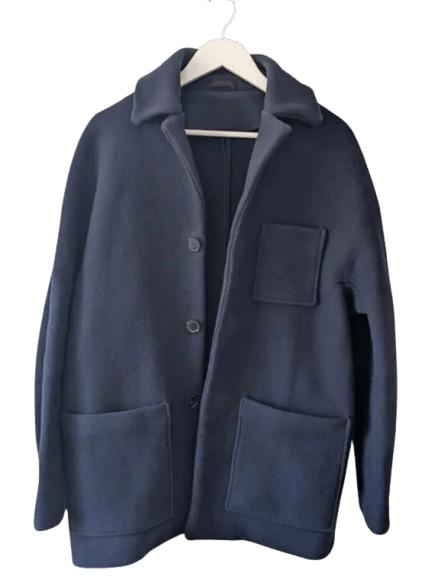 Acne Studios Jacket Wool Crop Coat Short Overcoat EX0222