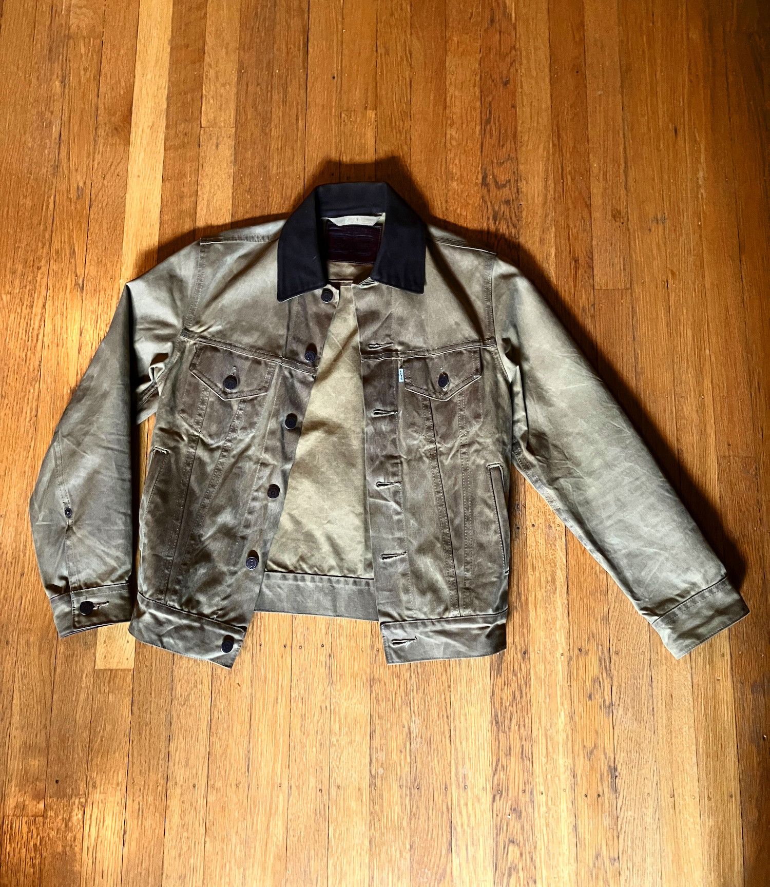 Levi s Levi s x Filson Waxed Canvas Trucker Jacket Grailed