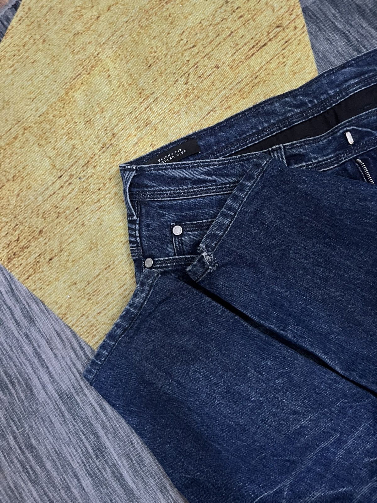 Neil Barrett FW18 neil barret bikers denim regular slim #H2 Size US 32 / EU 48 - 10 Thumbnail