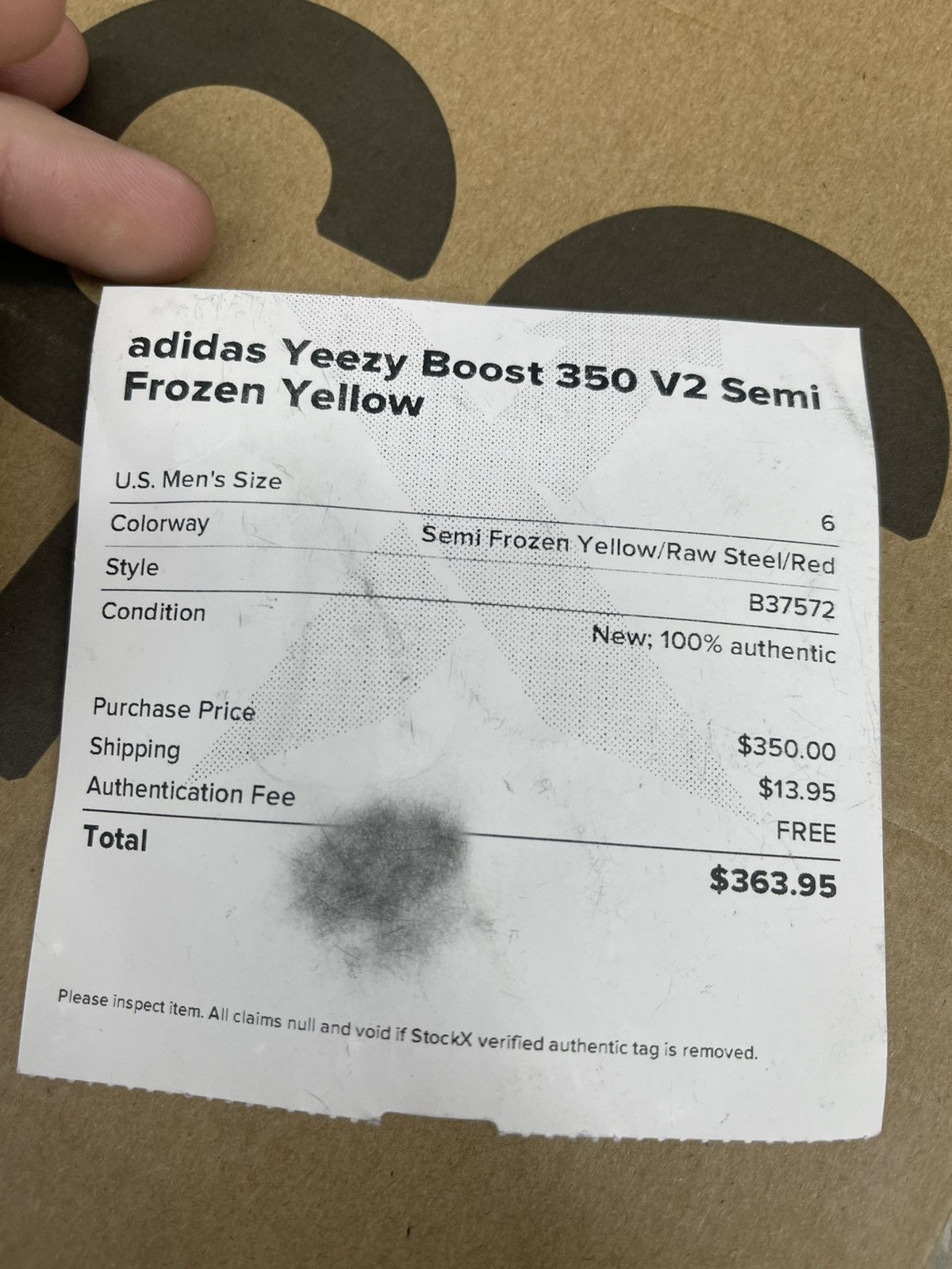 Yeezy Size 6 - Yeezy 350 Semi Frozen Yellow Size US 6 / EU 39 - 10 Thumbnail