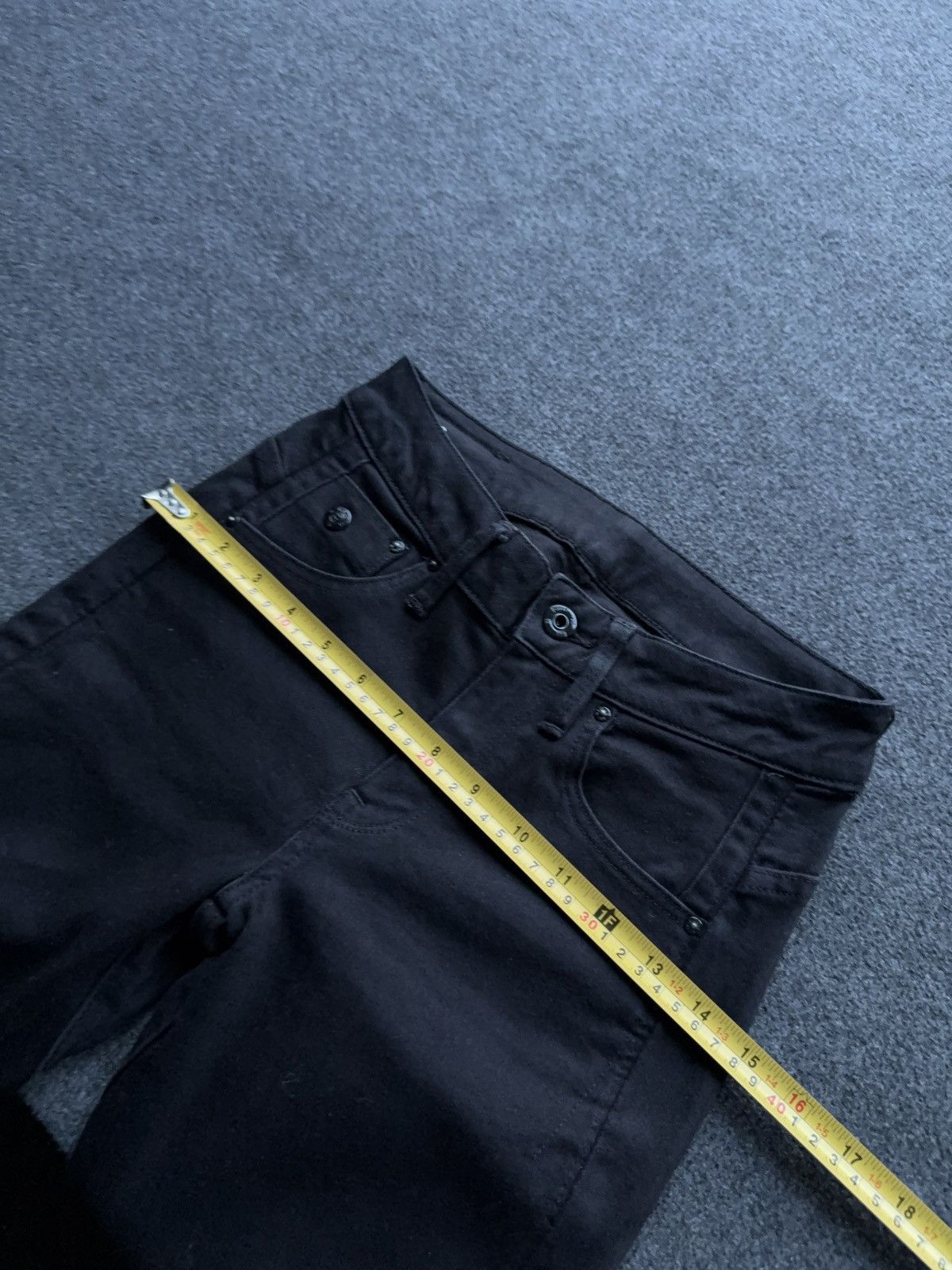 G-Star G-Star Opium Avant Garde RAW Arc 3D Mid Skinny Black Jeans Size 25" / US 0 / IT 36 - 23 Thumbnail