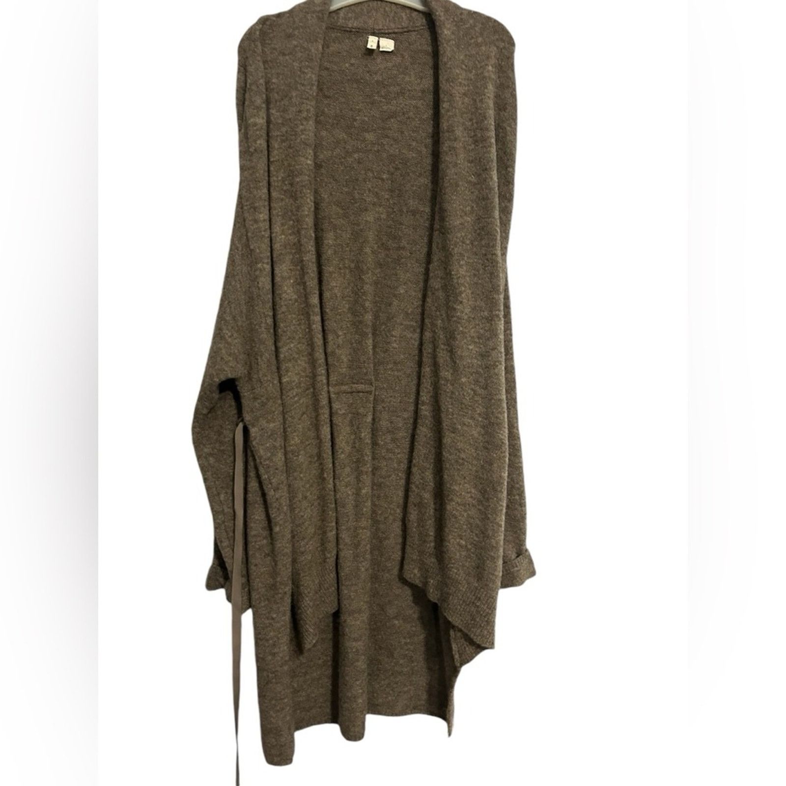 Anthropologie Anthropologie Moth Vallon Hi Low Cardigan Wool Viscose Small Size S / US 4 / IT 40 - 2 Thumbnail
