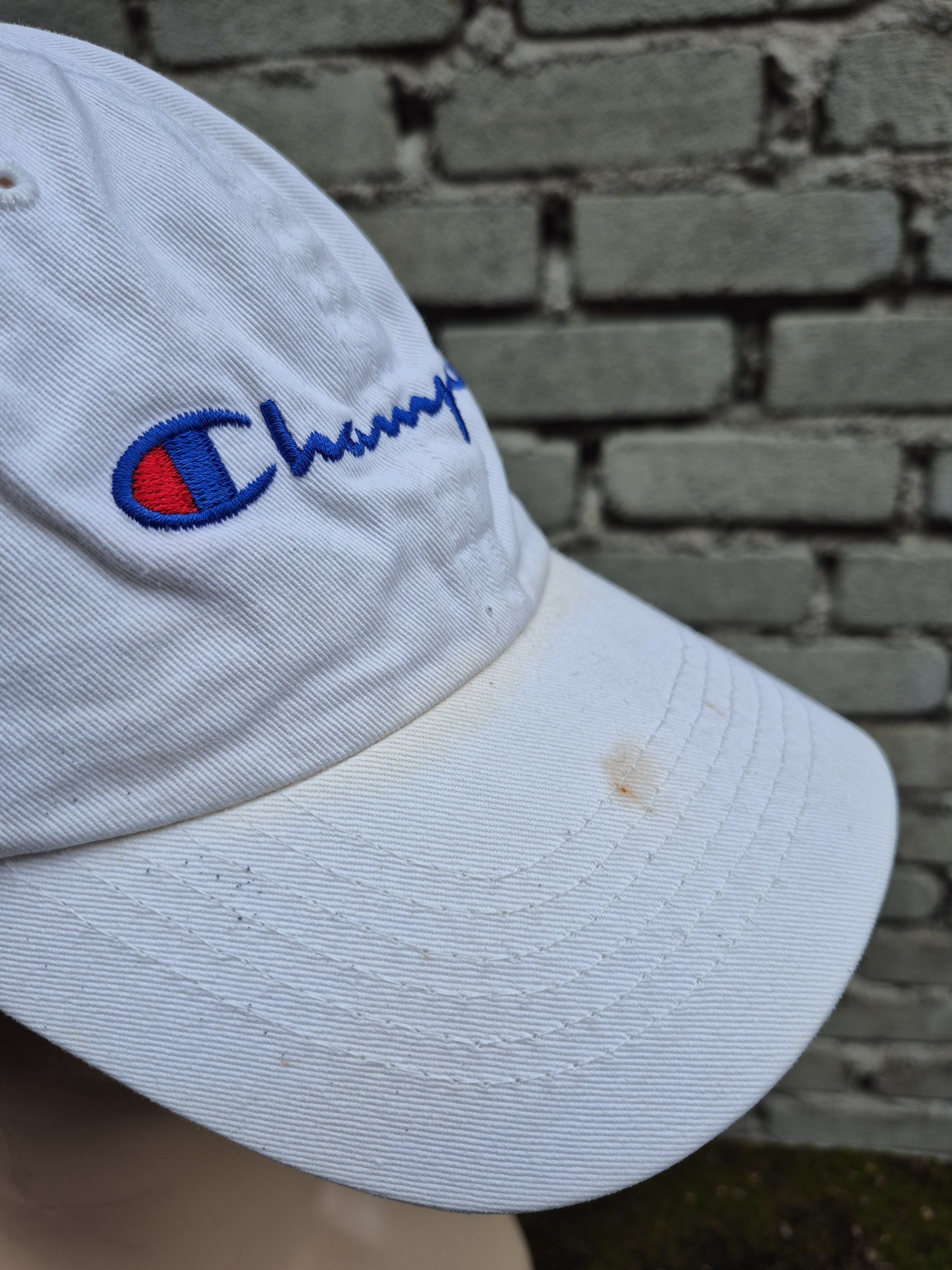Champion 🔥 Champion Spellout Embroided Dad Hat Cap Baseball Size ONE SIZE - 5 Thumbnail
