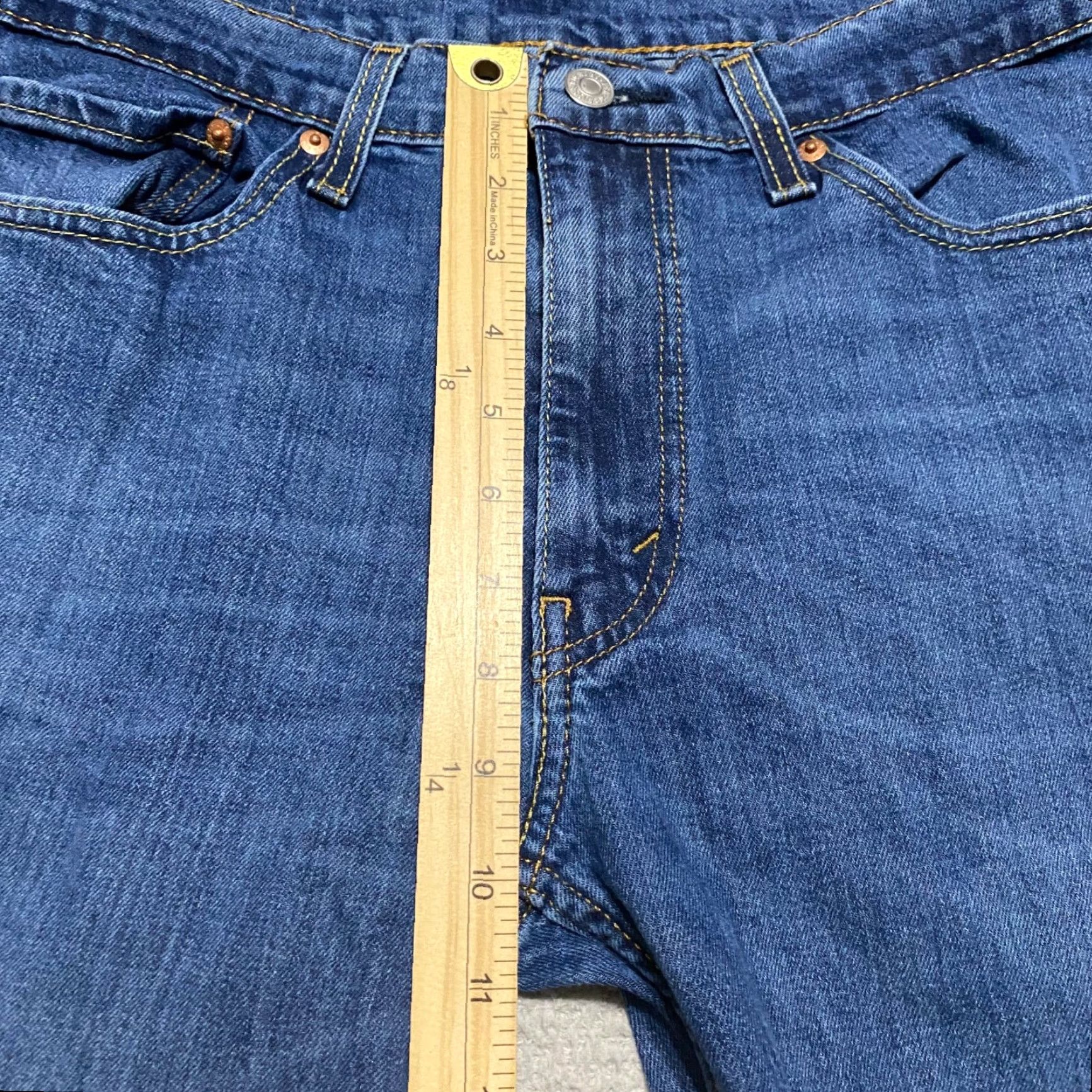 Levi's Levi's 511 Jeans Slim Straight Denim Medium Blue 34x30 Regular Mens 32-34 Waist Inseam 30 Color Blue Size US 34 / EU 50 - 7 Thumbnail