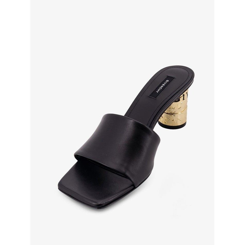 GIVENCHY Tape Black 65mm Mules New & Authentic (Women's size
