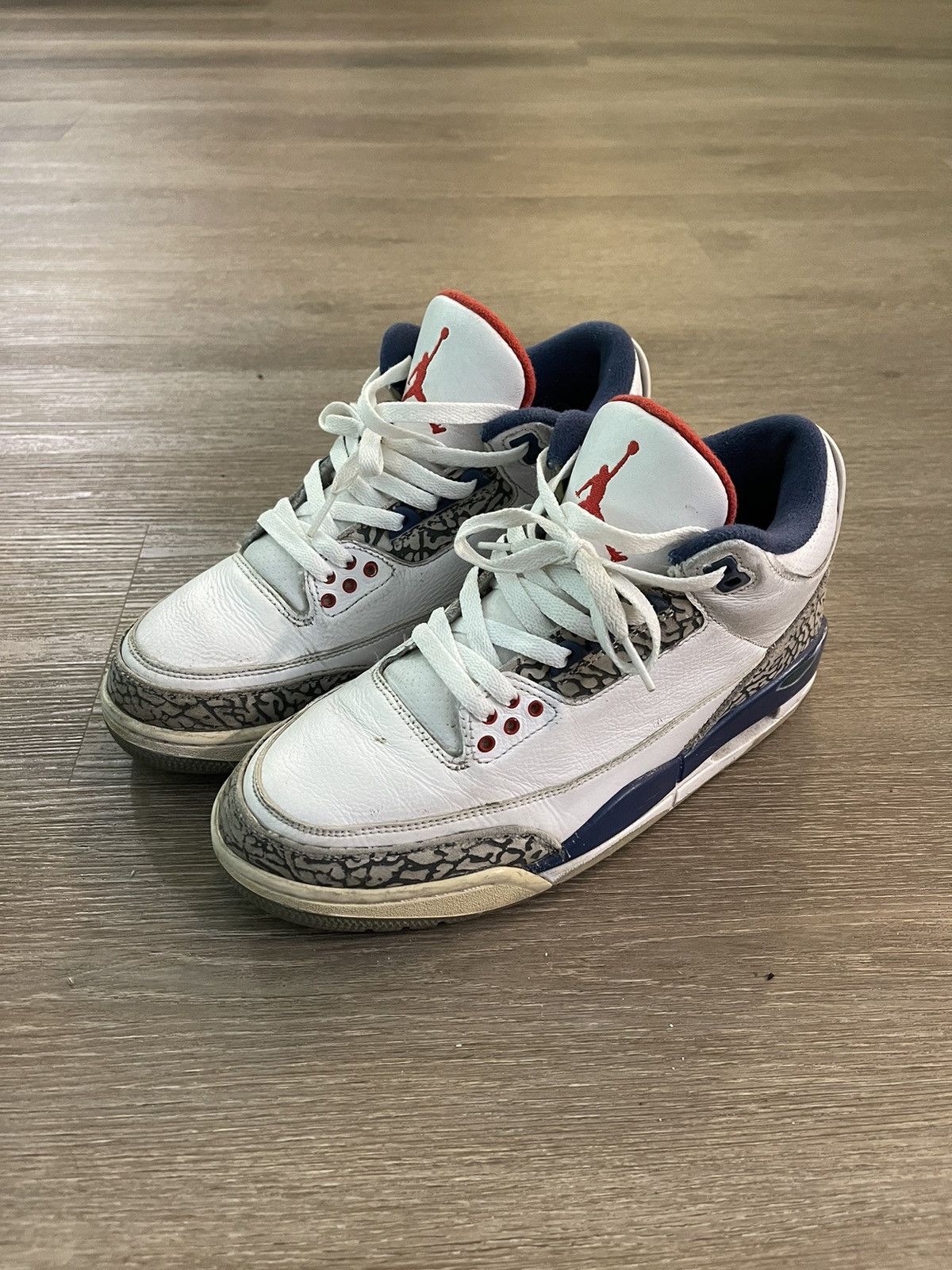 Jordan Brand Air Jordan 3 True Blue Nike Air Size US 7.5 / EU 40-41 - 1 Thumbnail