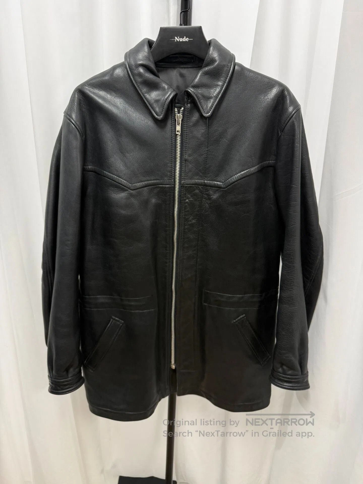 Yohji Yamamoto Yohji Yamamoto Leather Coat for Men. Size US L / EU 52-54 / 3 - 1 Thumbnail