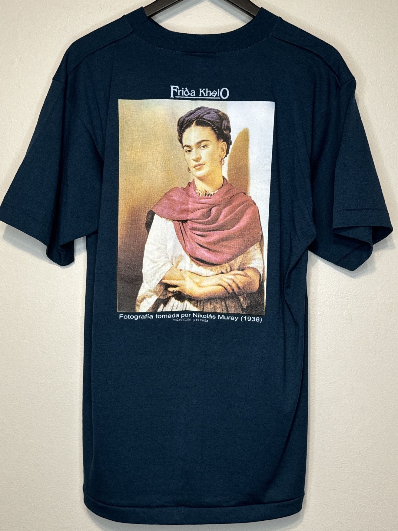 Vintage Frida Kahlo Art Tee Nikolas Muray 1938 Photo Mexico