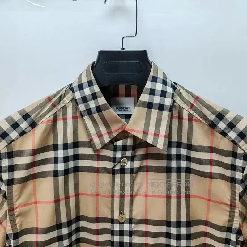 Burberry Burberry Khaki Long Sleeve Shirt for Men. Size US XS / EU 42 / 0 - 2 Thumbnail