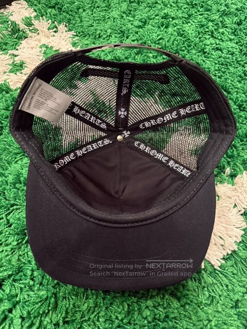 Chrome Hearts CHROME HEARTS Size OS Black three-piece leather baseball ca Size ONE SIZE - 5 Thumbnail