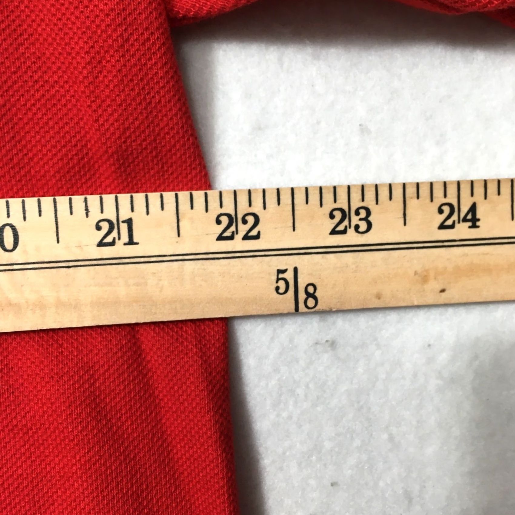 Jerzees JERZEES Sun-Maid Men's Polo Shirt LARGE Cotton Red Short Sleeve Size US L / EU 52-54 / 3 - 4 Thumbnail