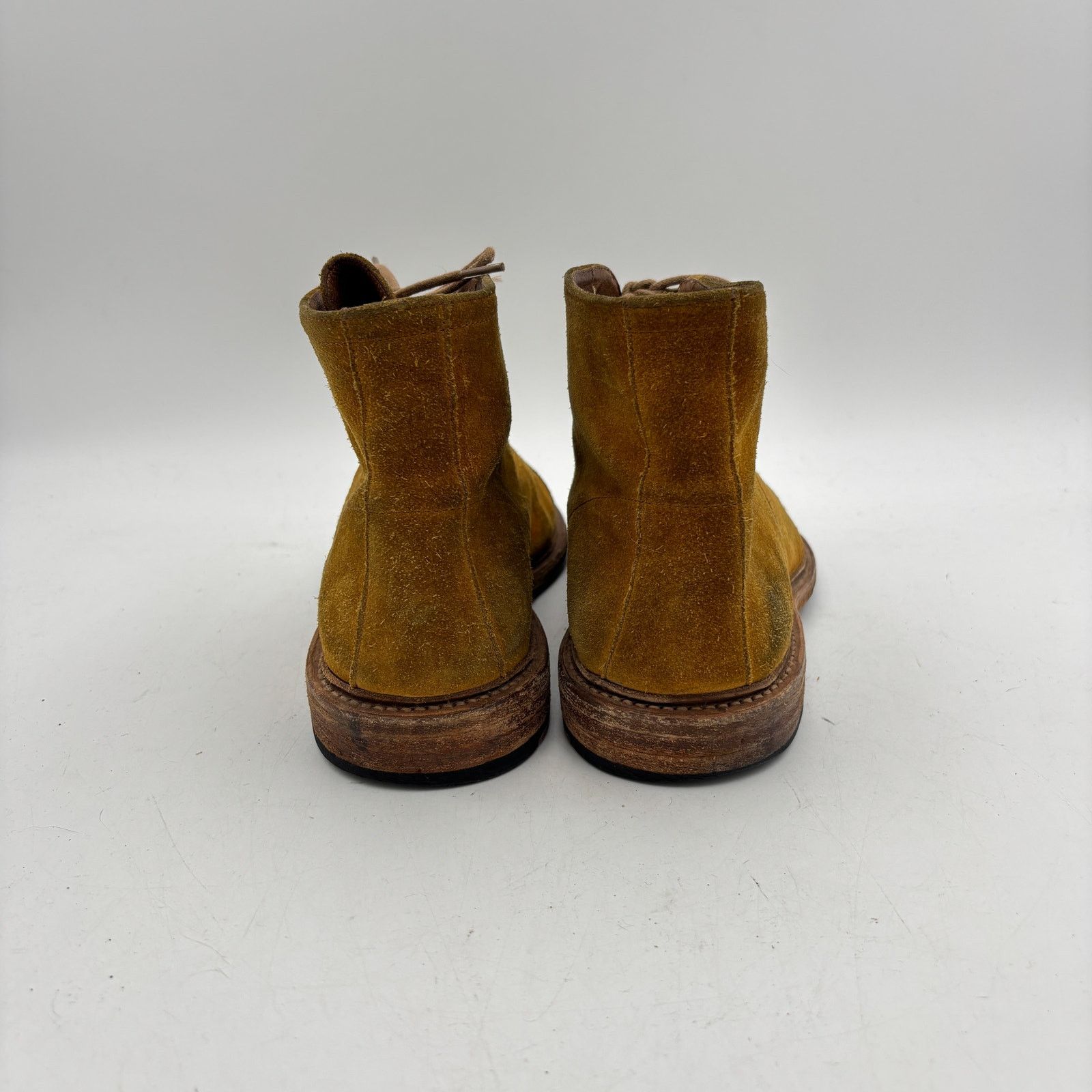 Frye Frye Paul Lace Up Suede Chukka Cap Toe Boots Men's 12 D Size US 12 / EU 45 - 4 Thumbnail