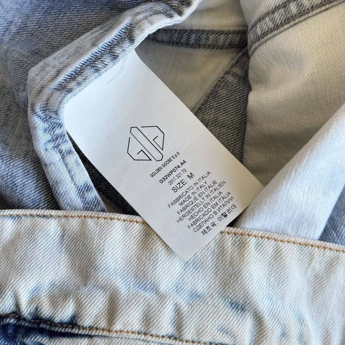 Golden Goose Golden Goose Light Blue Belted Denim Jacket Size M Size M / US 6-8 / IT 42-44 - 11 Thumbnail