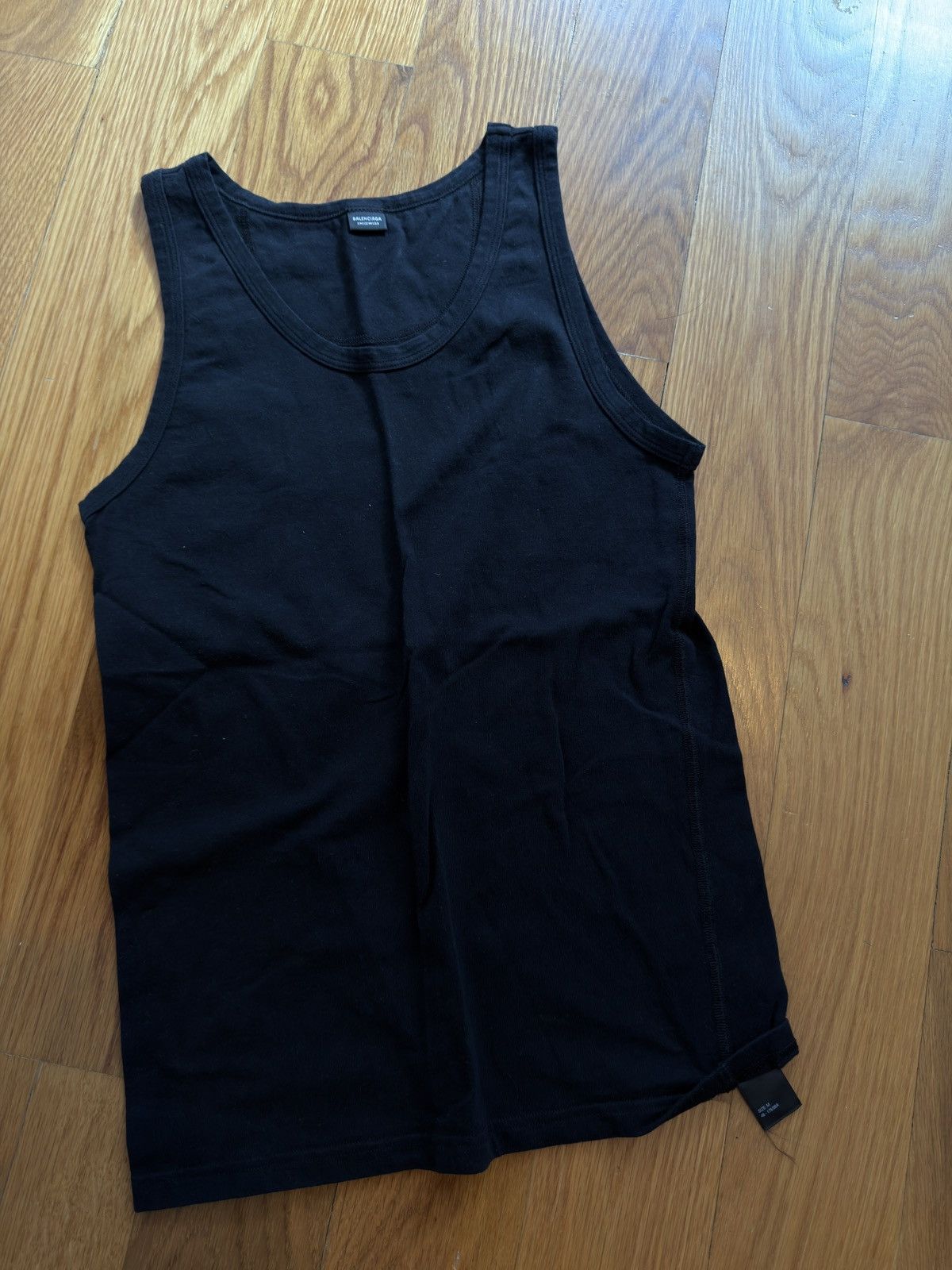 Balenciaga Balenciaga Loungewear Tank Top Size US L / EU 52-54 / 3 - 1 Thumbnail