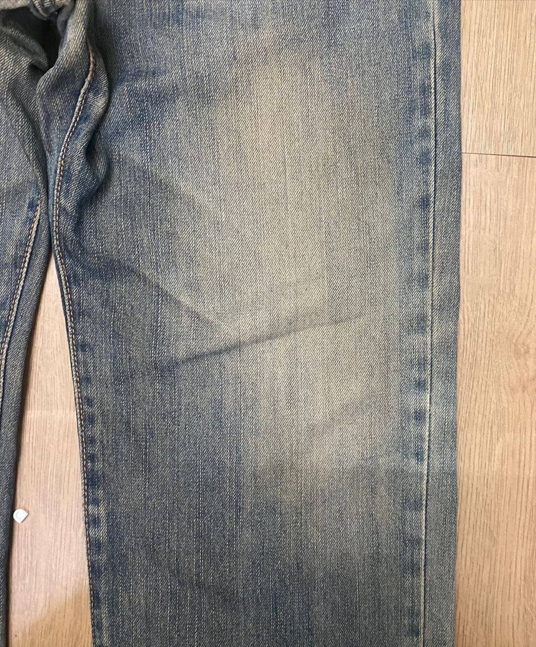 Edwin Vintage Edwin 404 Distressed Denim Size US 33 - 11 Thumbnail