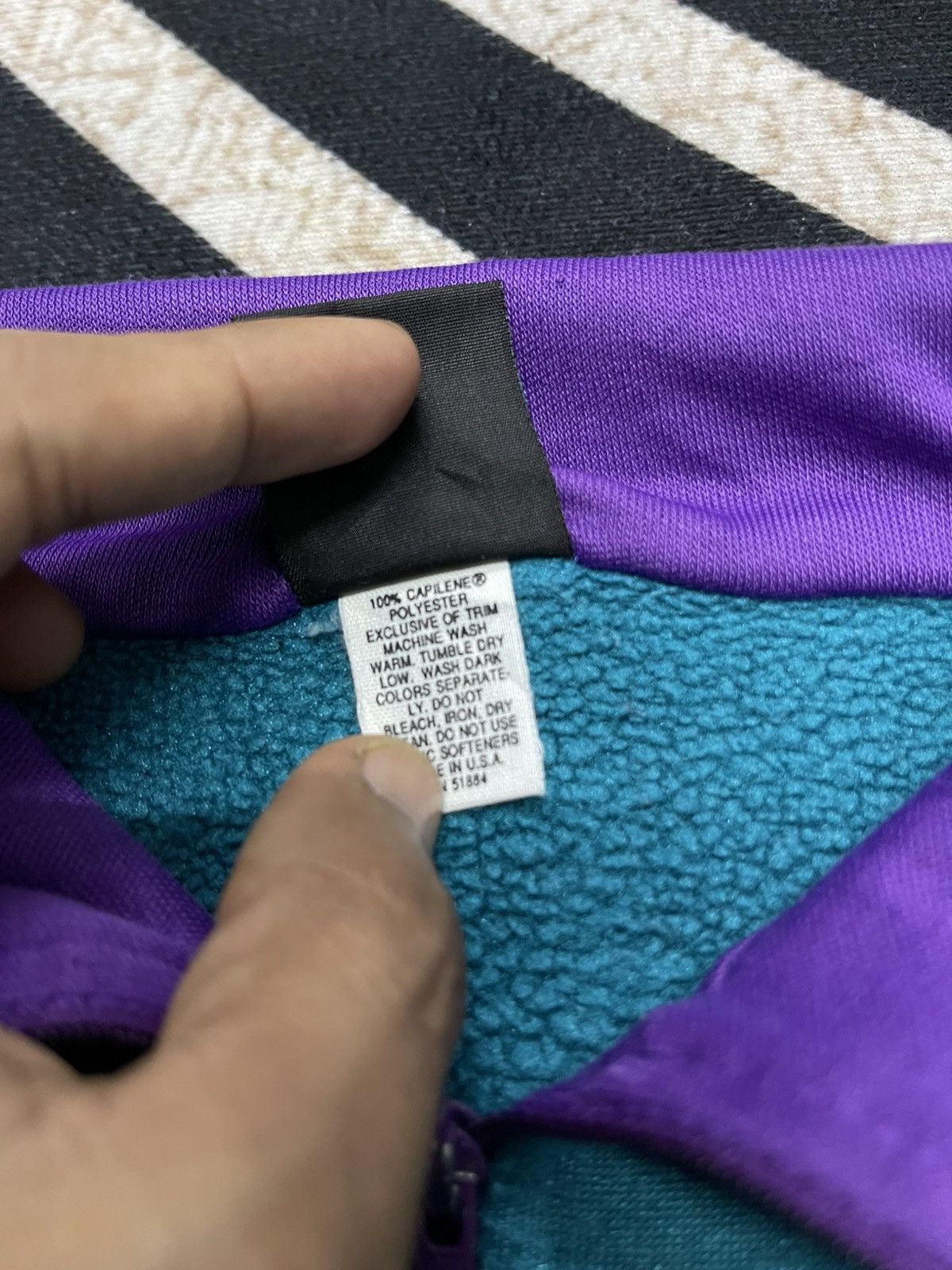 Patagonia 90s PATAGONIA CAPILENE HALF ZIPPER LONG SLEEVE Size US XL / EU 56 / 4 - 10 Thumbnail