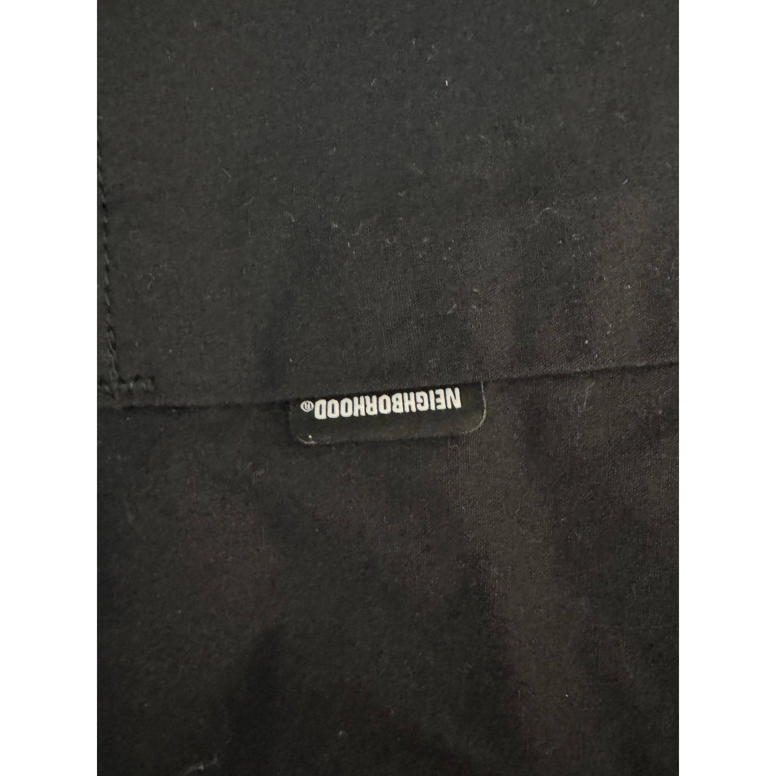 Neighborhood NEIGHBORHOOD Wide Cargo C-PT Pants – Black – Size S Size US 30 / EU 46 - 3 Thumbnail