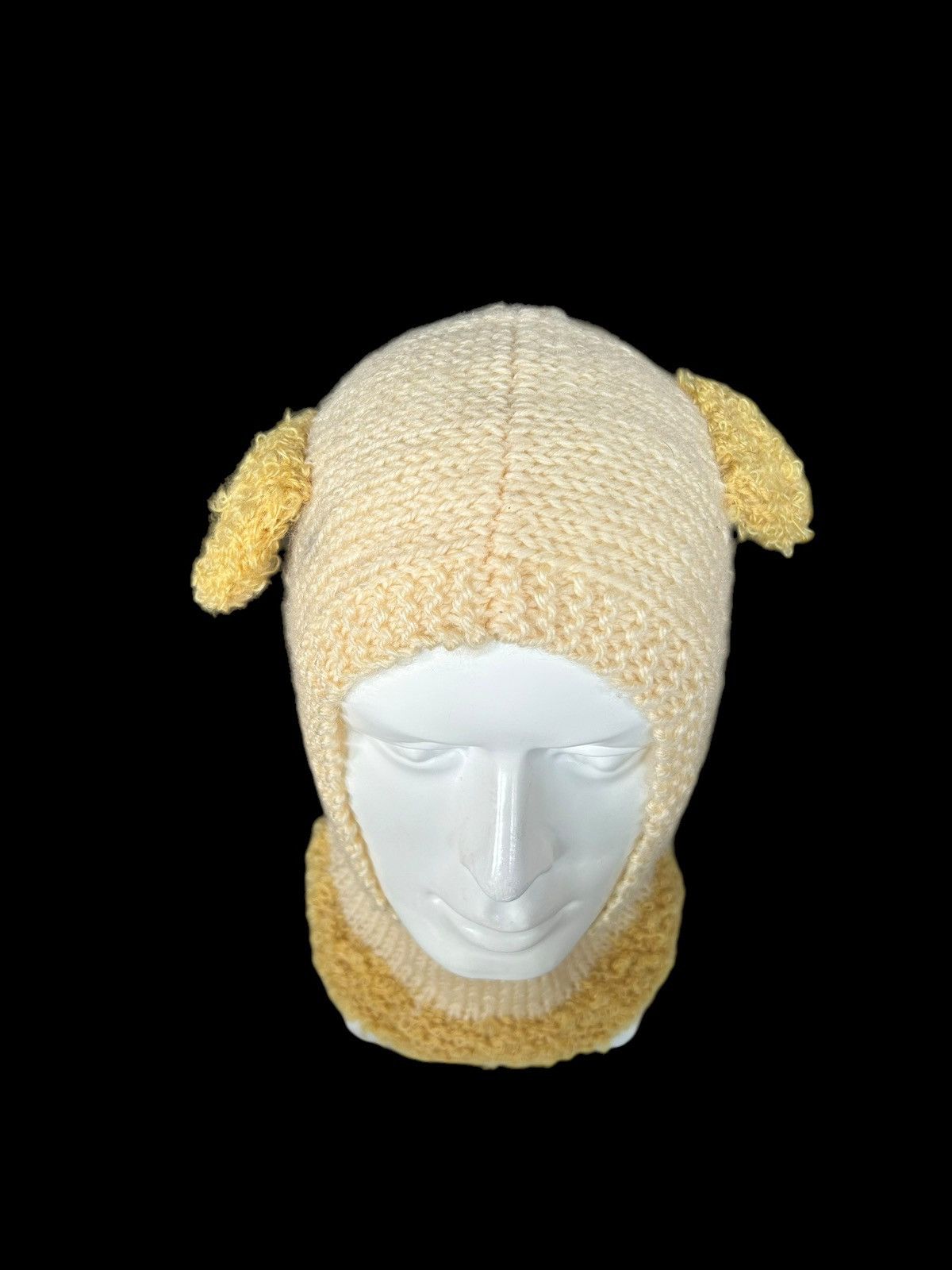 Japanese Brand × Kapital × Vintage Balaclava Masked Bunny Devil Knitted Beanie Rare🎌☠️☠️ Size ONE SIZE - 5 Thumbnail